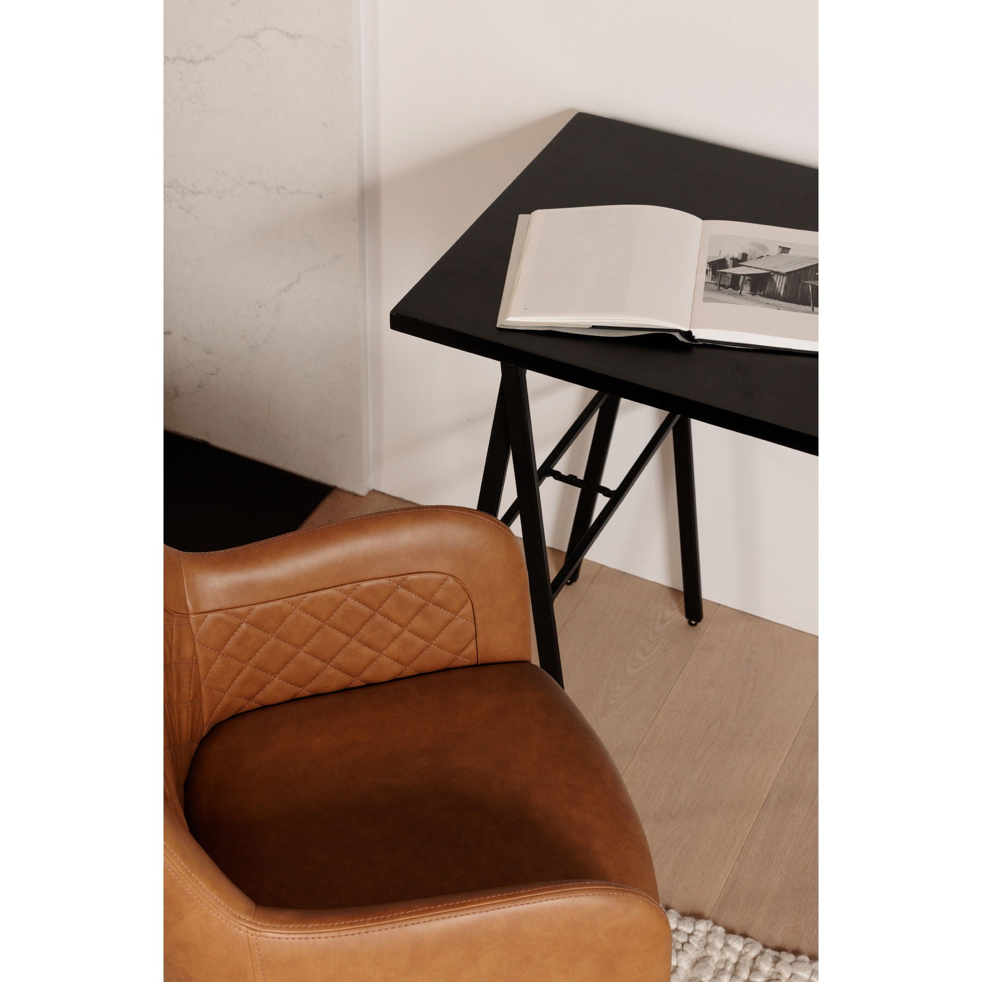 Cantata - Vegan Leather Dining Chair (Set of 2) - Tawny