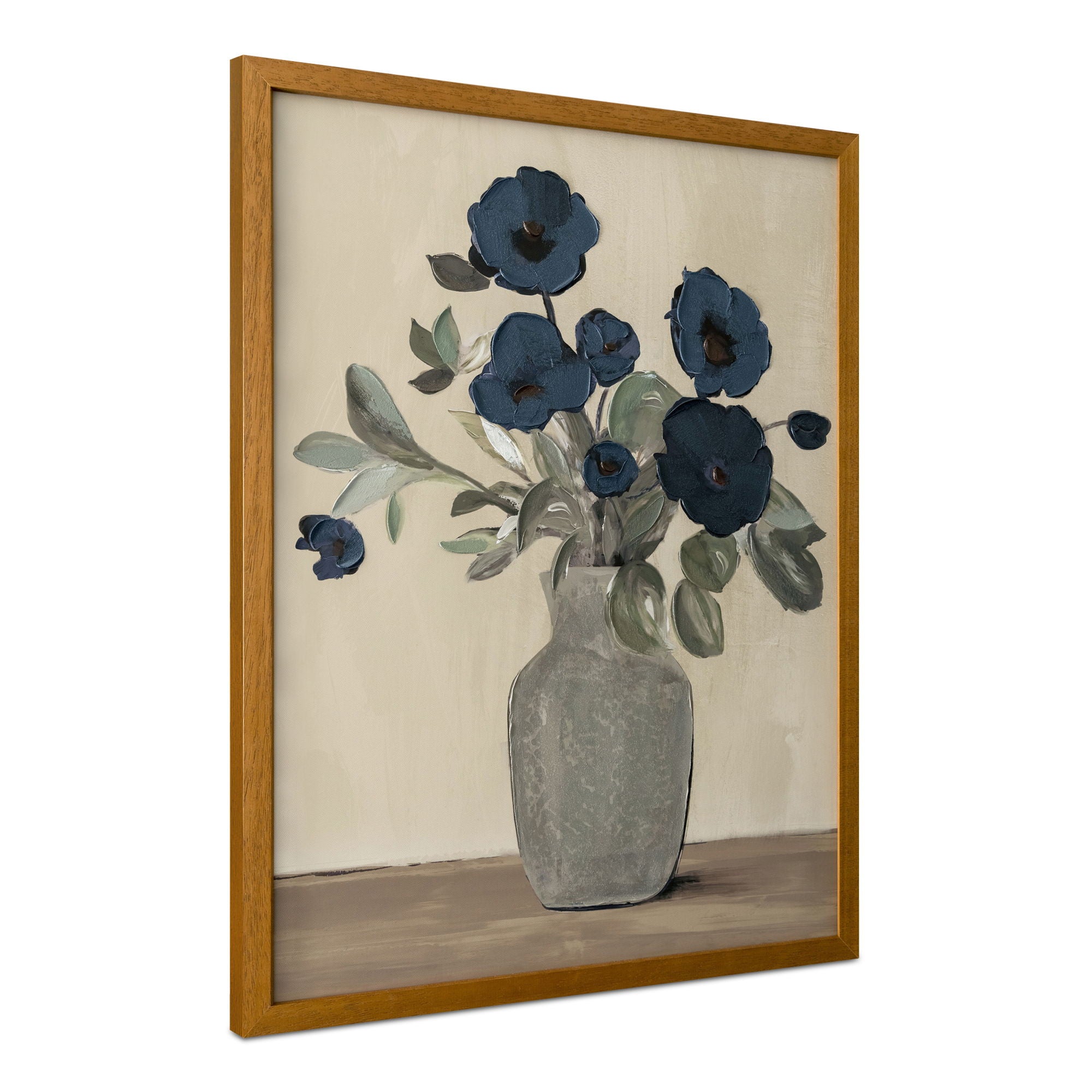 Sentiment - Framed Painting - Beige