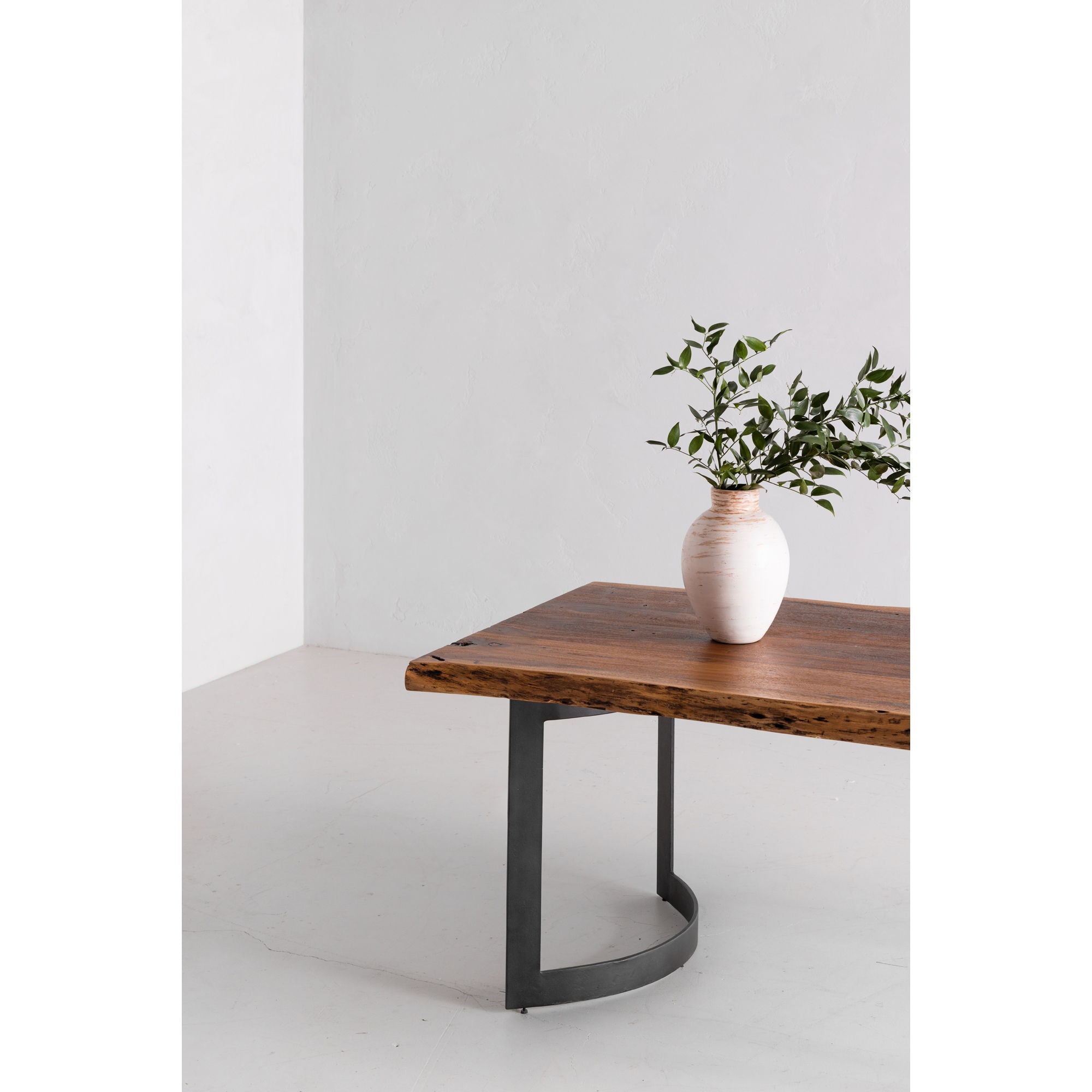 Bent - Large Dining Table - Natural Stain
