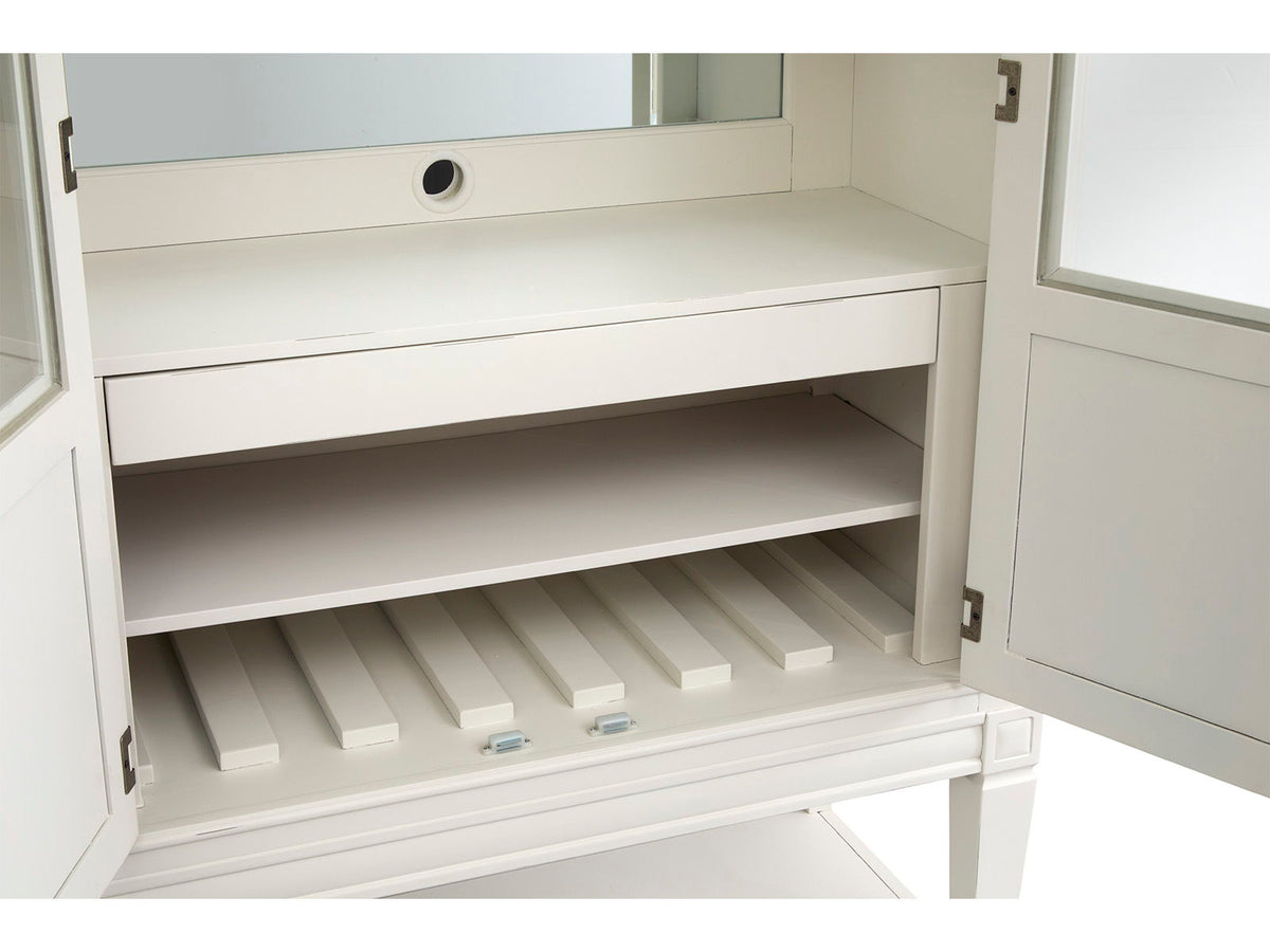 Willowbrook - Display Cabinet - Egg Shell White