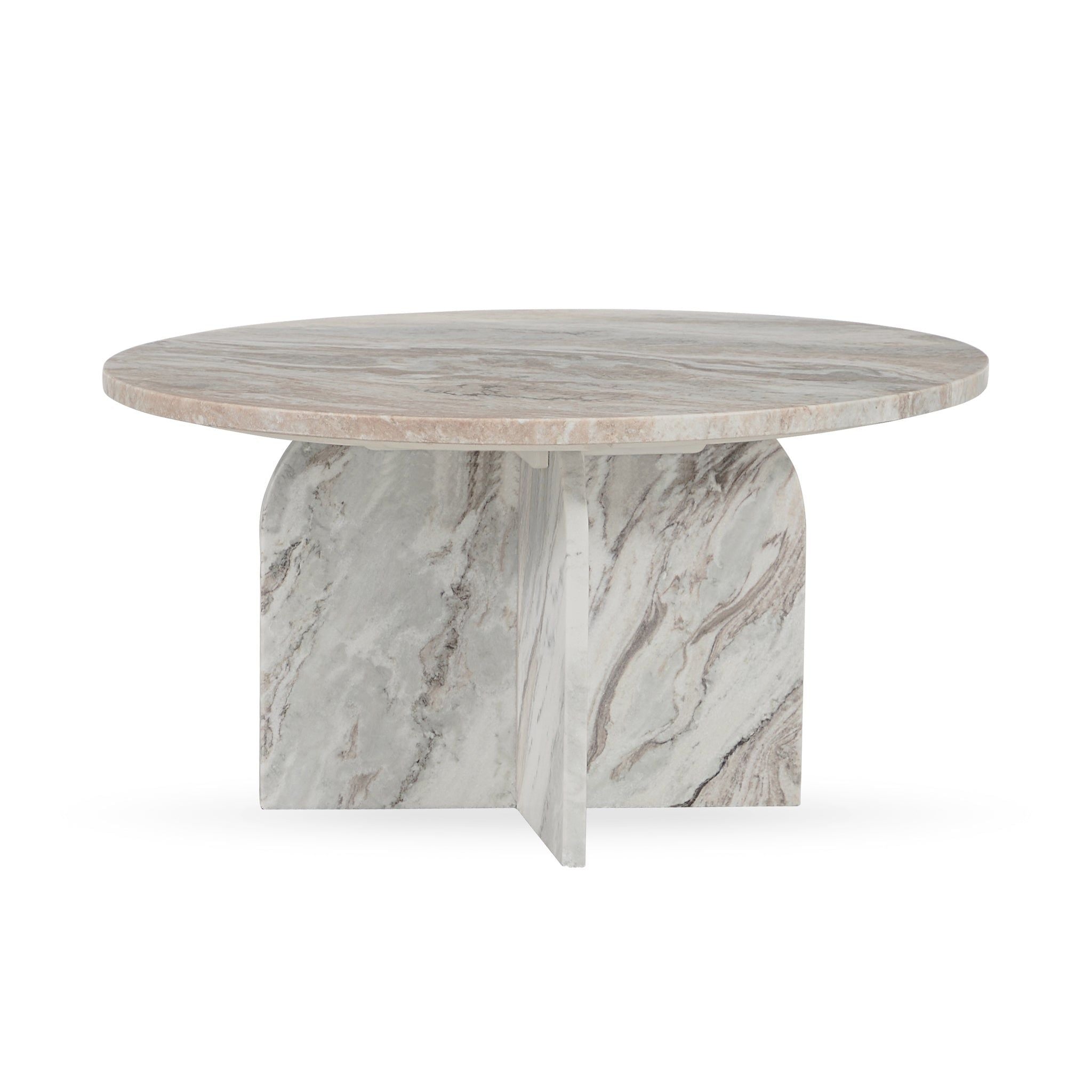 Reilly - Marble Round Coffee Table