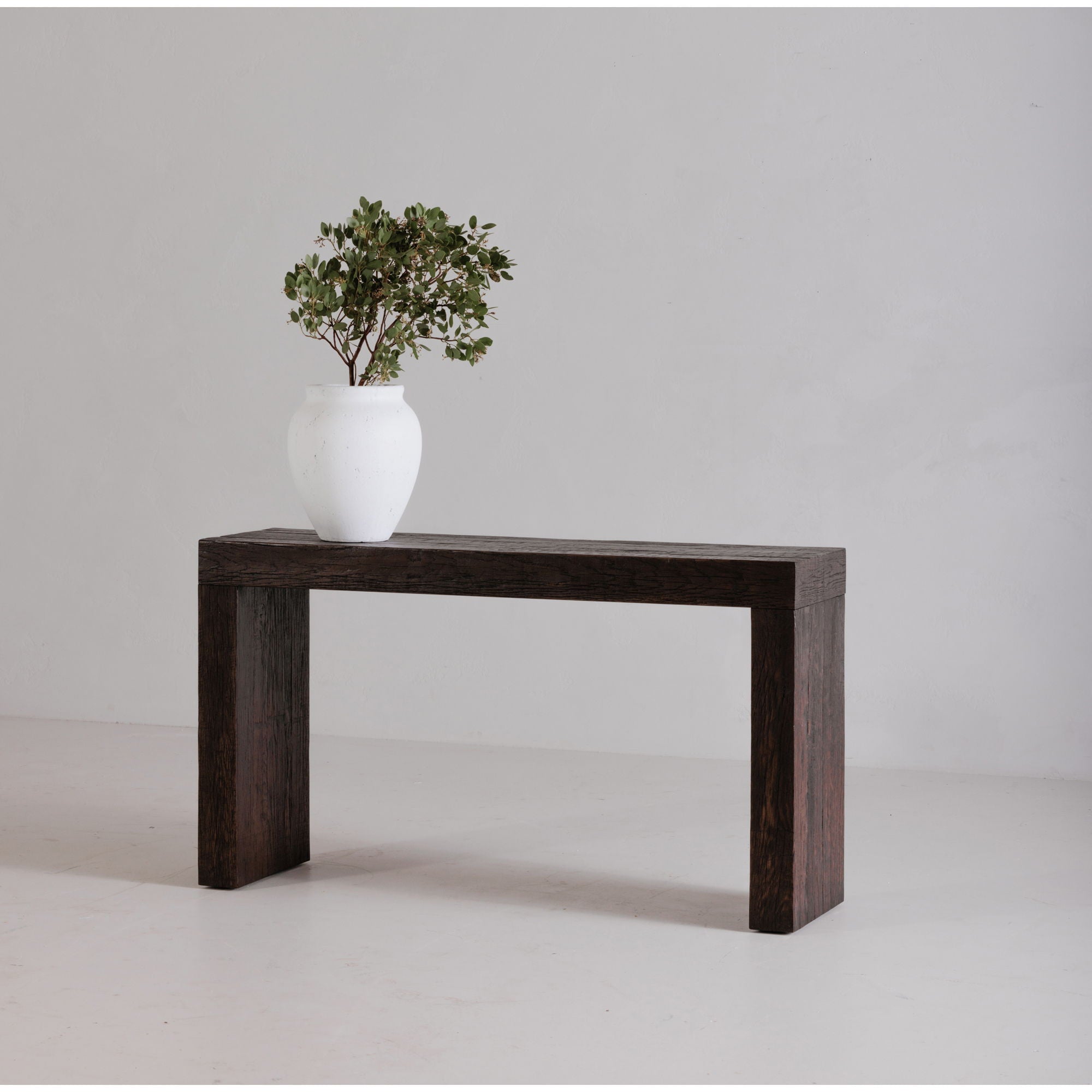 Evander - Console Table - Dark Brown