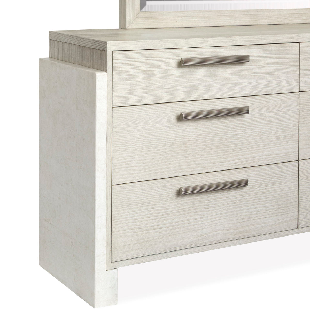 Lorelei - Double Drawer Dresser - Misty Cloud