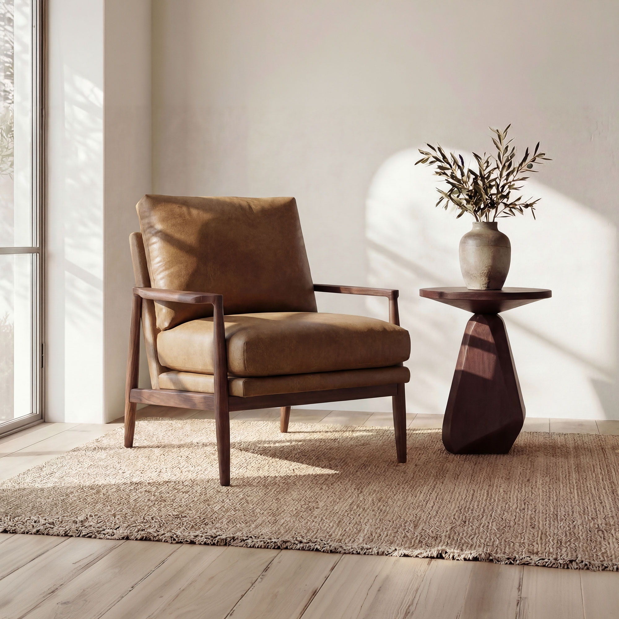Arturo - Accent Chair - Tan