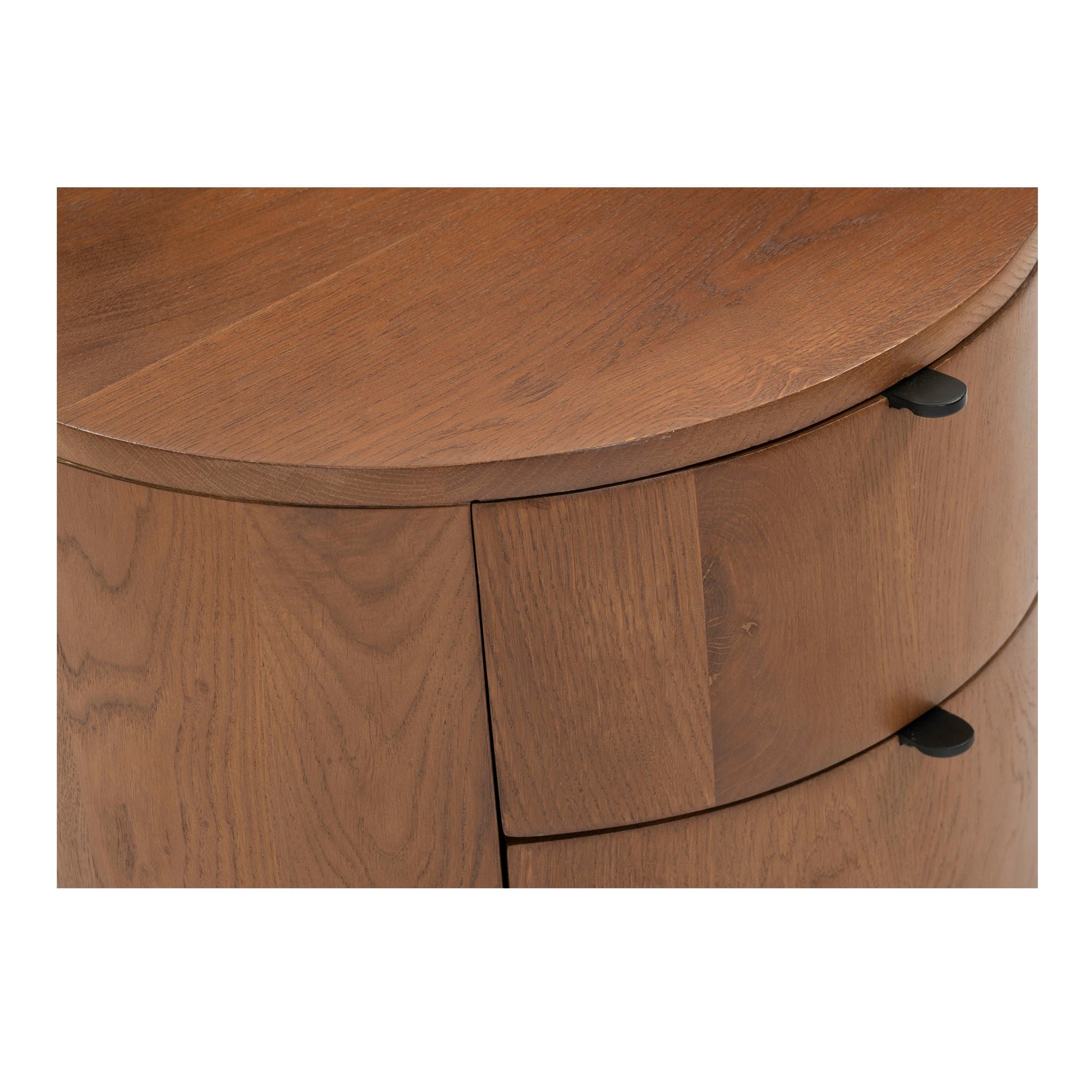 Theo - Two Drawer Nightstand - Brown