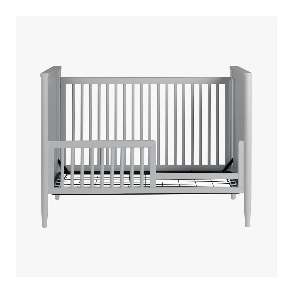 Modern Nursery - Toddler Rail - Light Gray