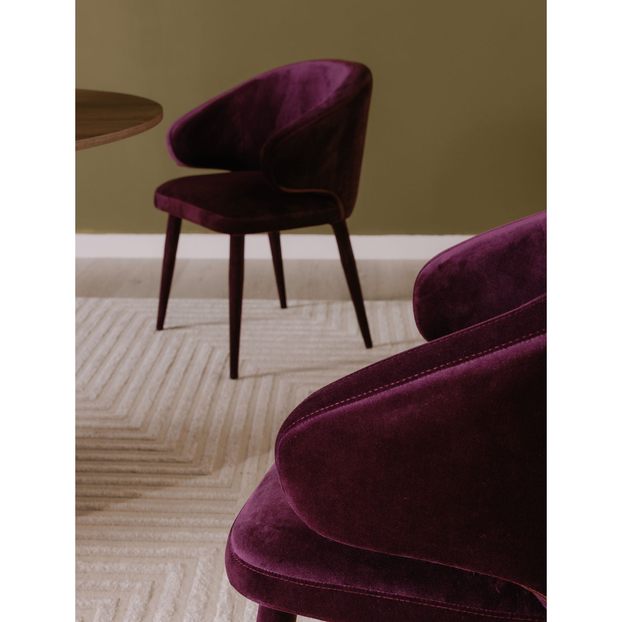 Stewart - Dining Chair - Purple