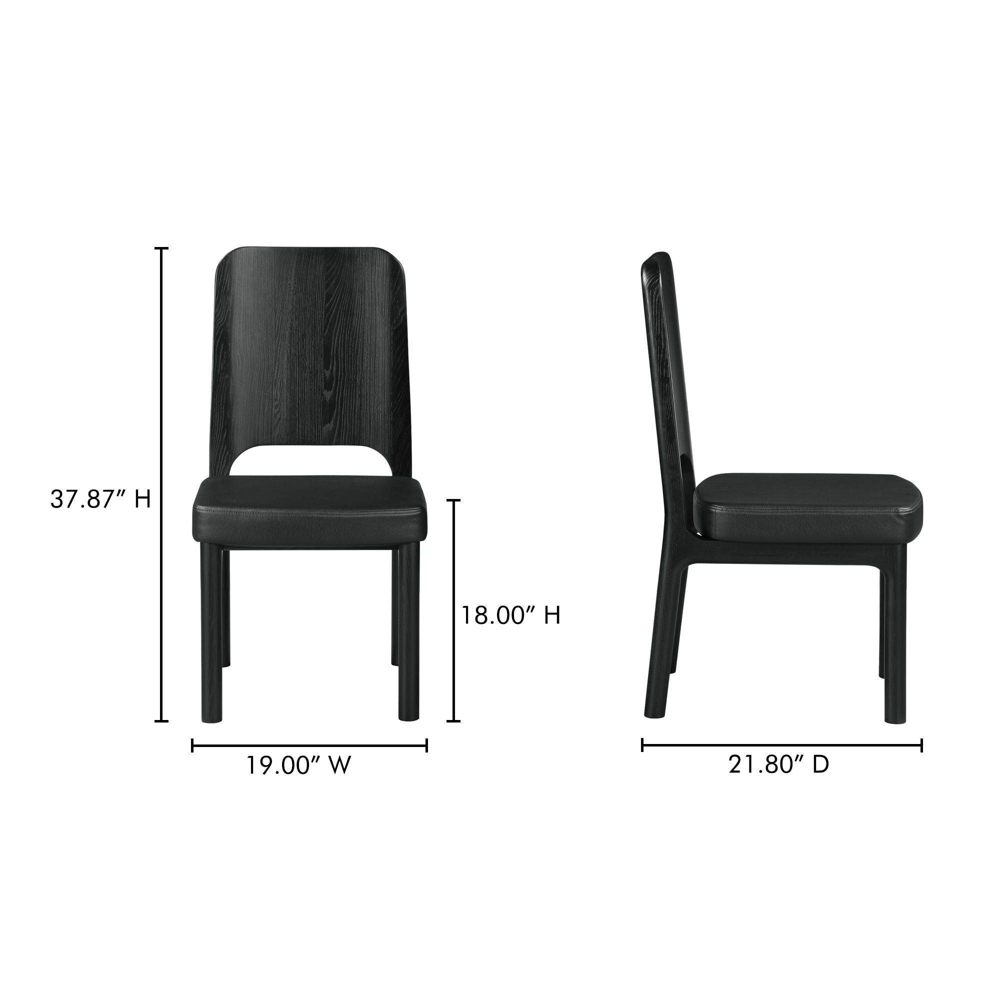 Kerr - Dining Chair (Set of 2) - Black