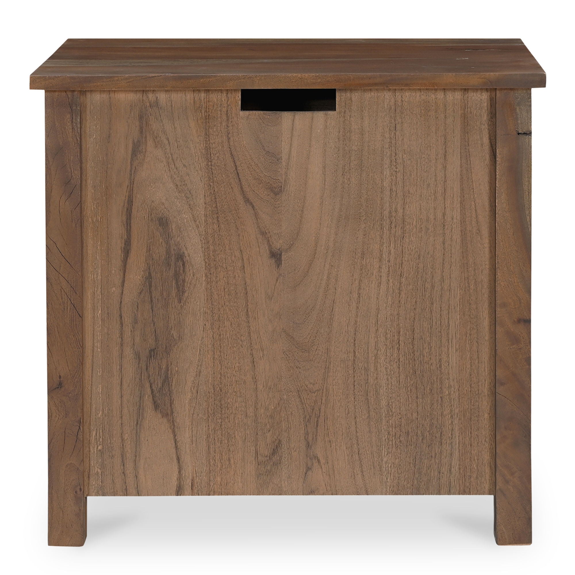 Gene - Charging Nightstand - Dark Brown