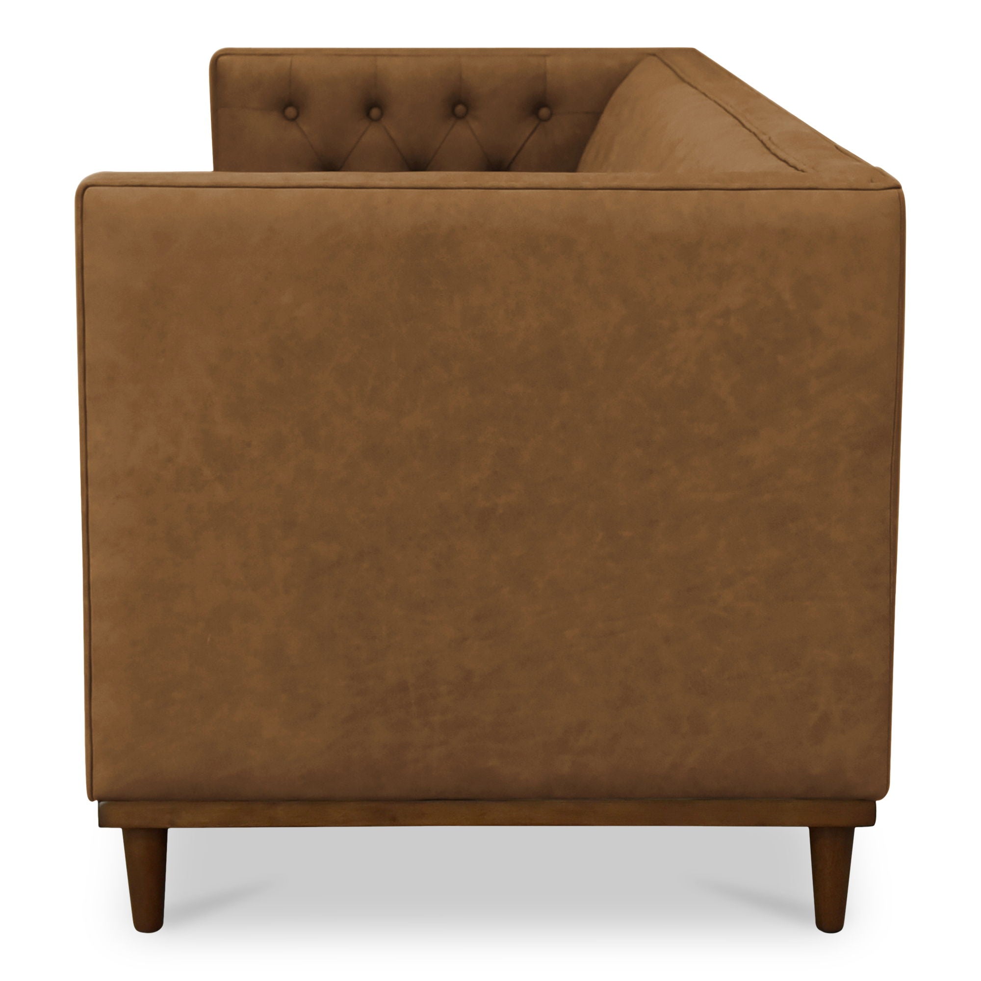 Fielder - Leather Sofa - Tan