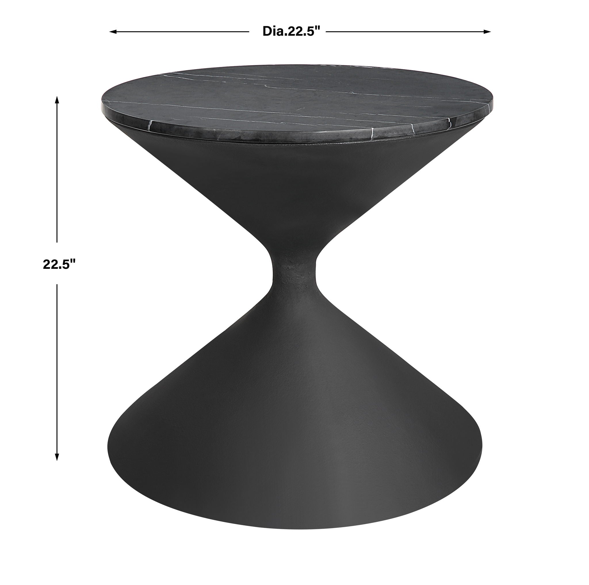 Time's Up - Hourglass Shaped Table