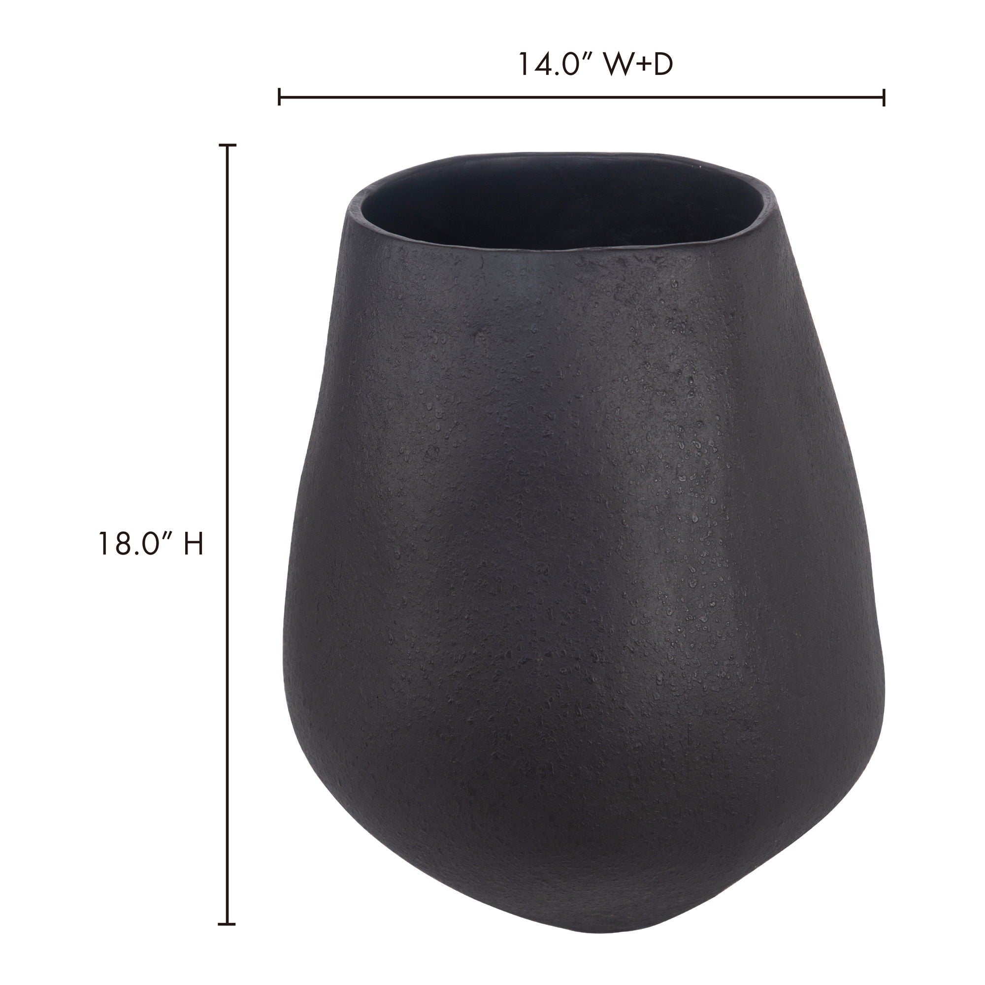 Voss - Decorative Vessel - Black