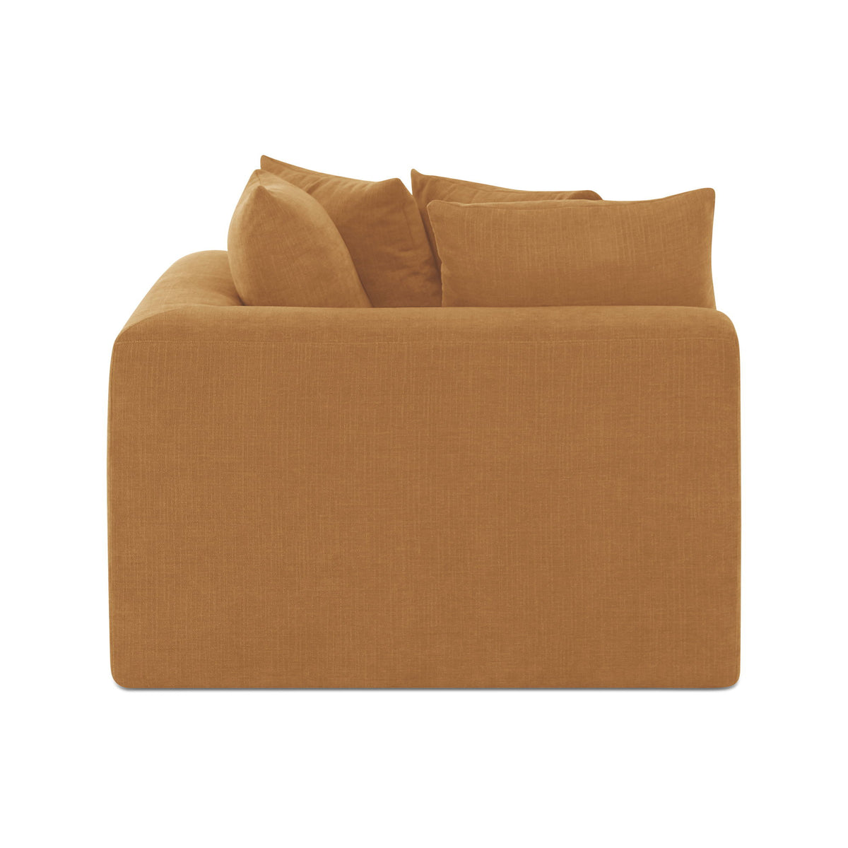 Davie - Corner Chair - Golden Yellow