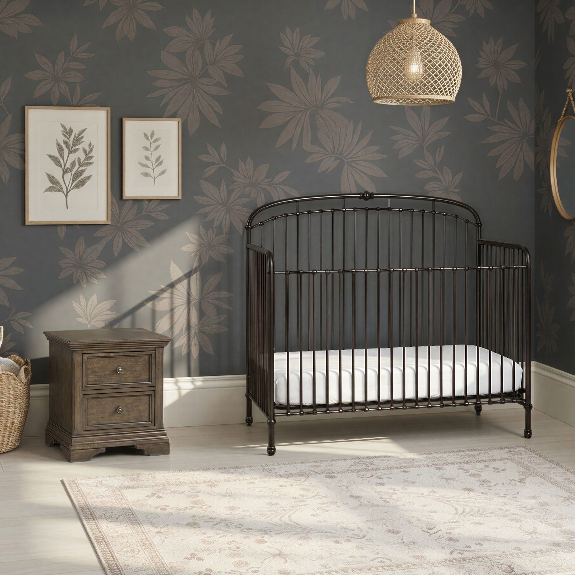 Olivia - Convertible Metal Crib