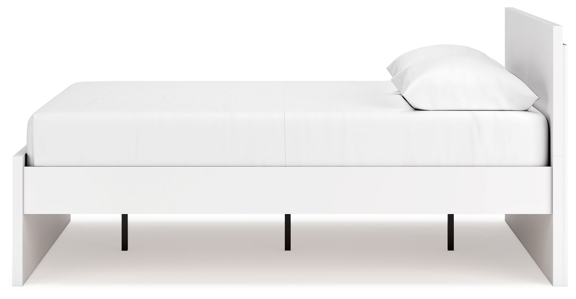 Onita - White - Queen Panel Platform Bed