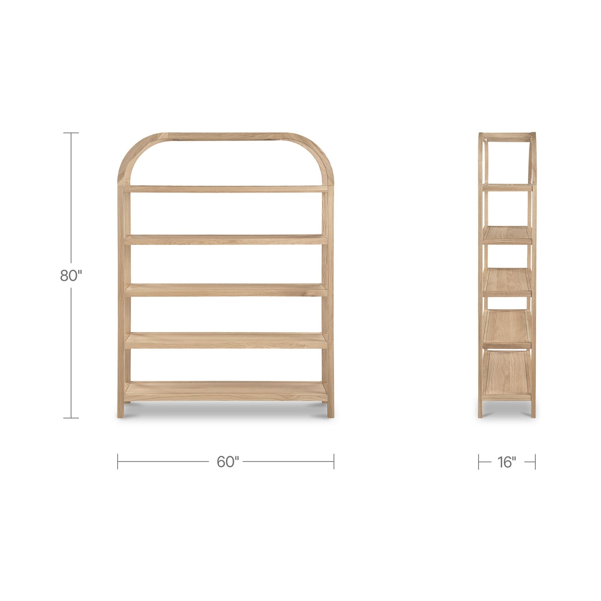 Eero - Bookcase Large - Natural