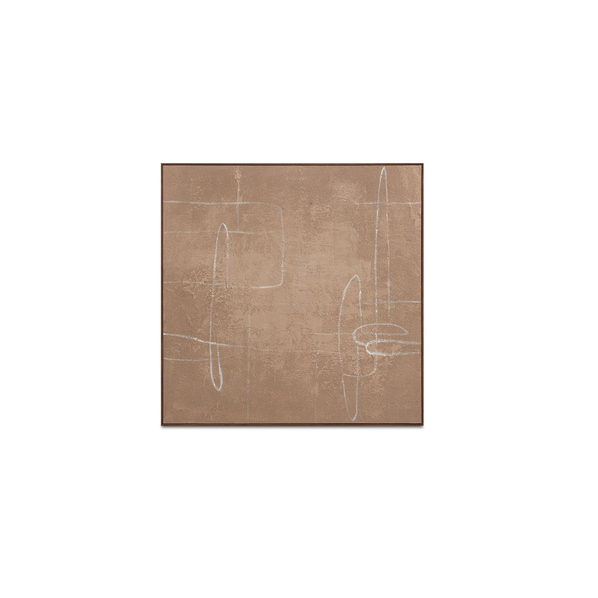 Notion - Canvas Art - Light Brown