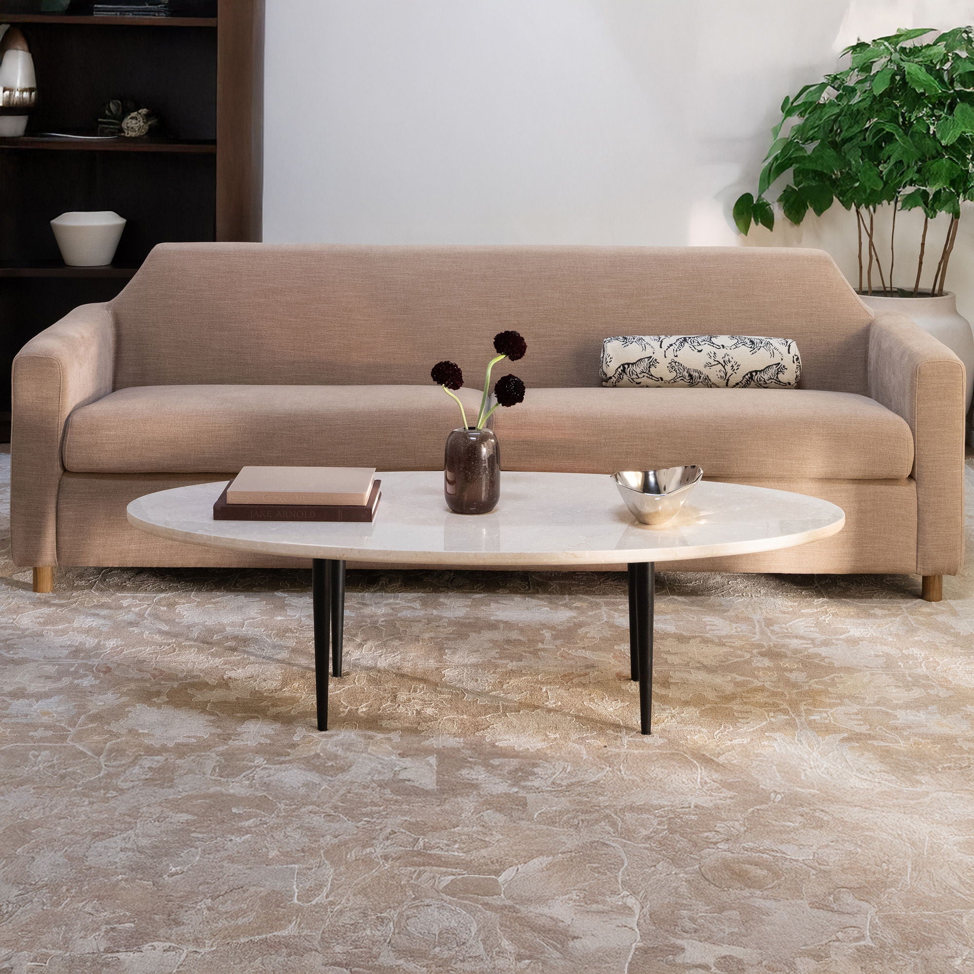 Winona - Coffee Table - Botticino Beige