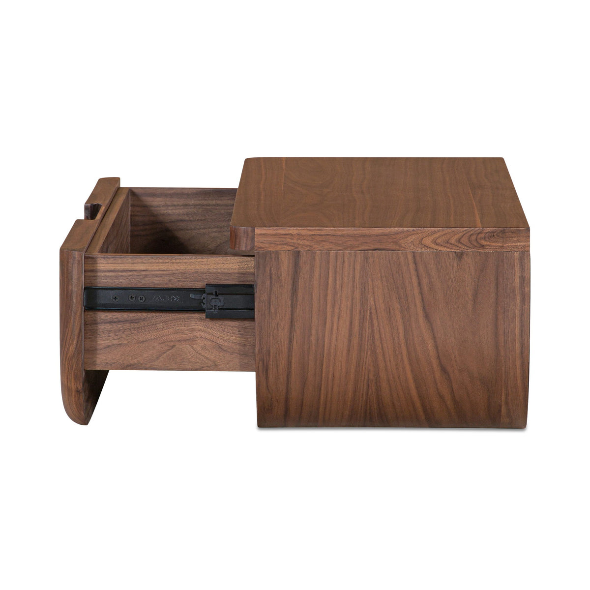 Hettie - Floating Nightstand - Dark Brown