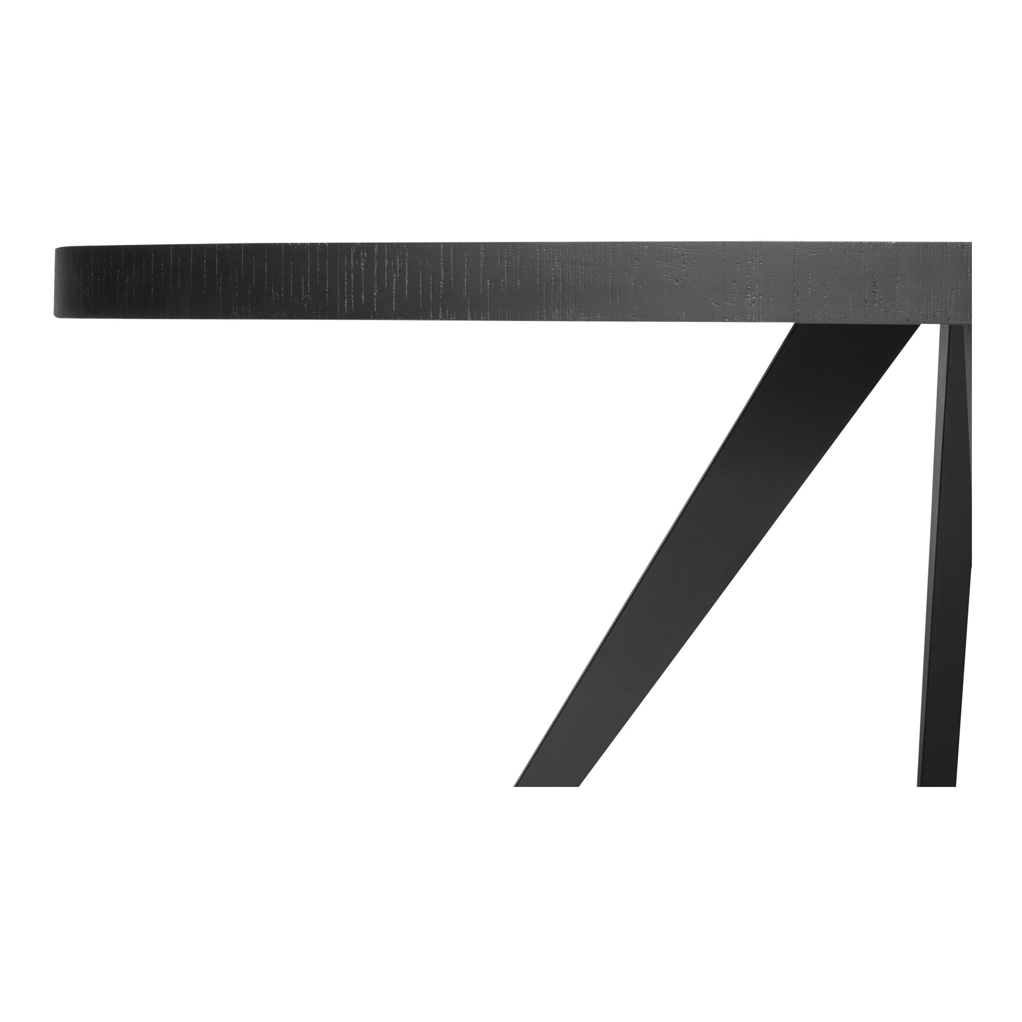 Parq - Oval Dining Table - Black