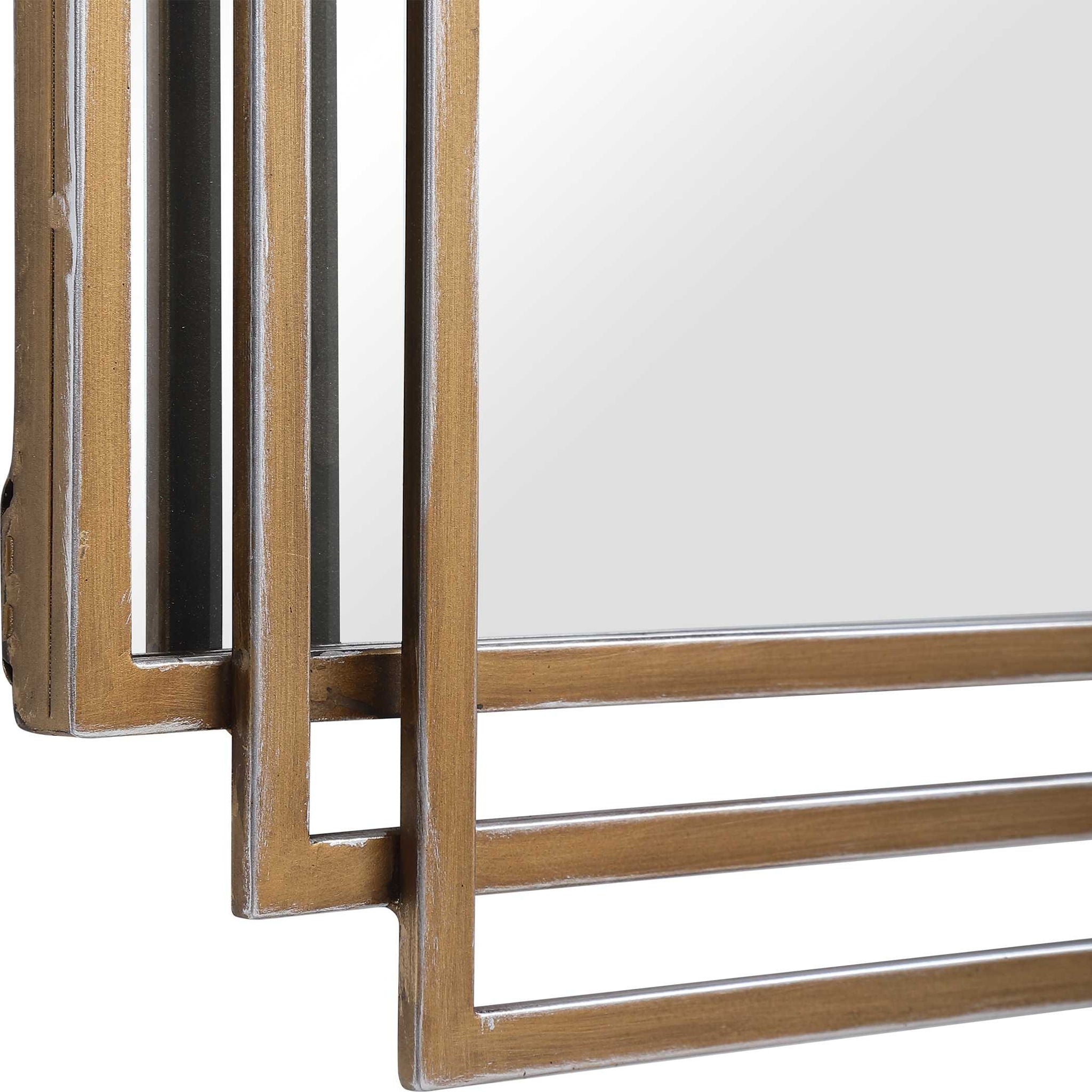 Amherst - Mirror - Brushed Gold