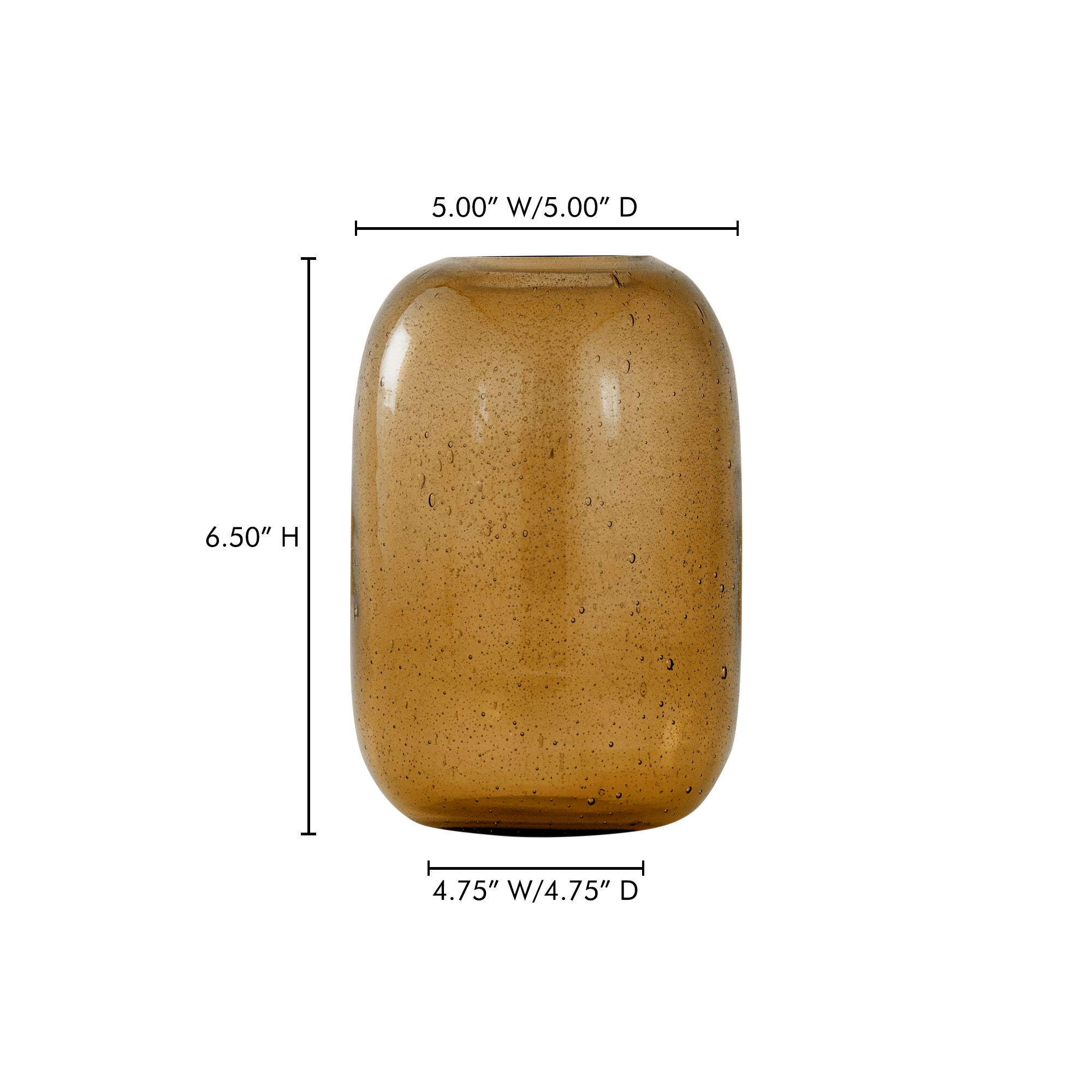 Circe - Vase - Amber
