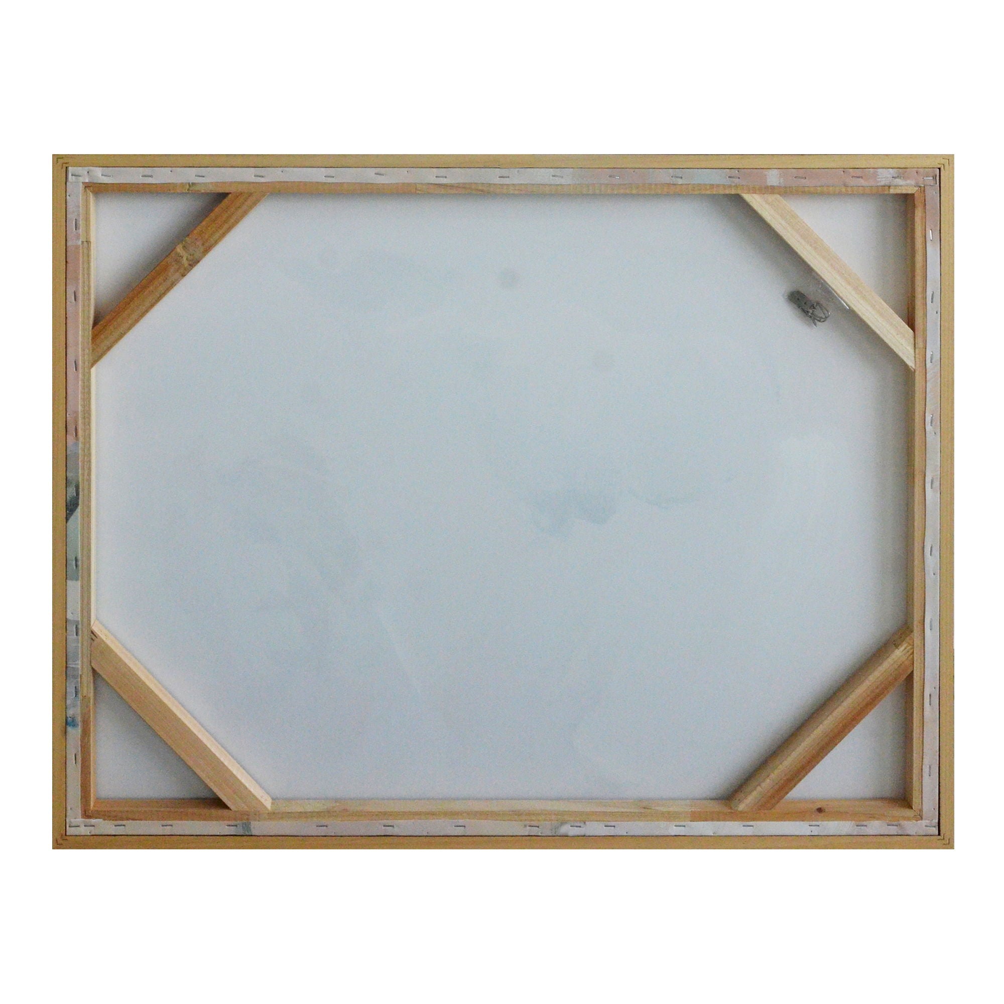 Gaia - Framed Painting - Beige