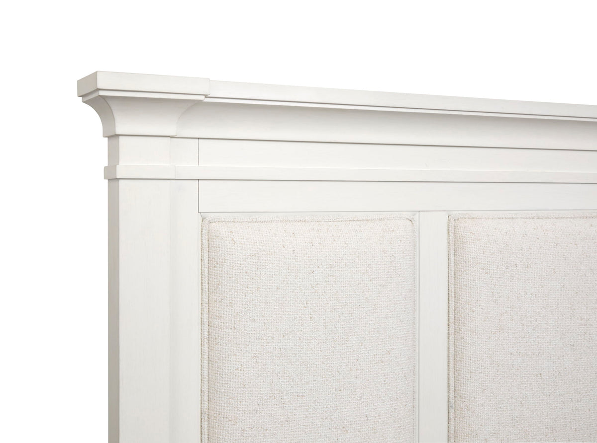Kingston - Complete Panel Bed With Upholstered Headboard