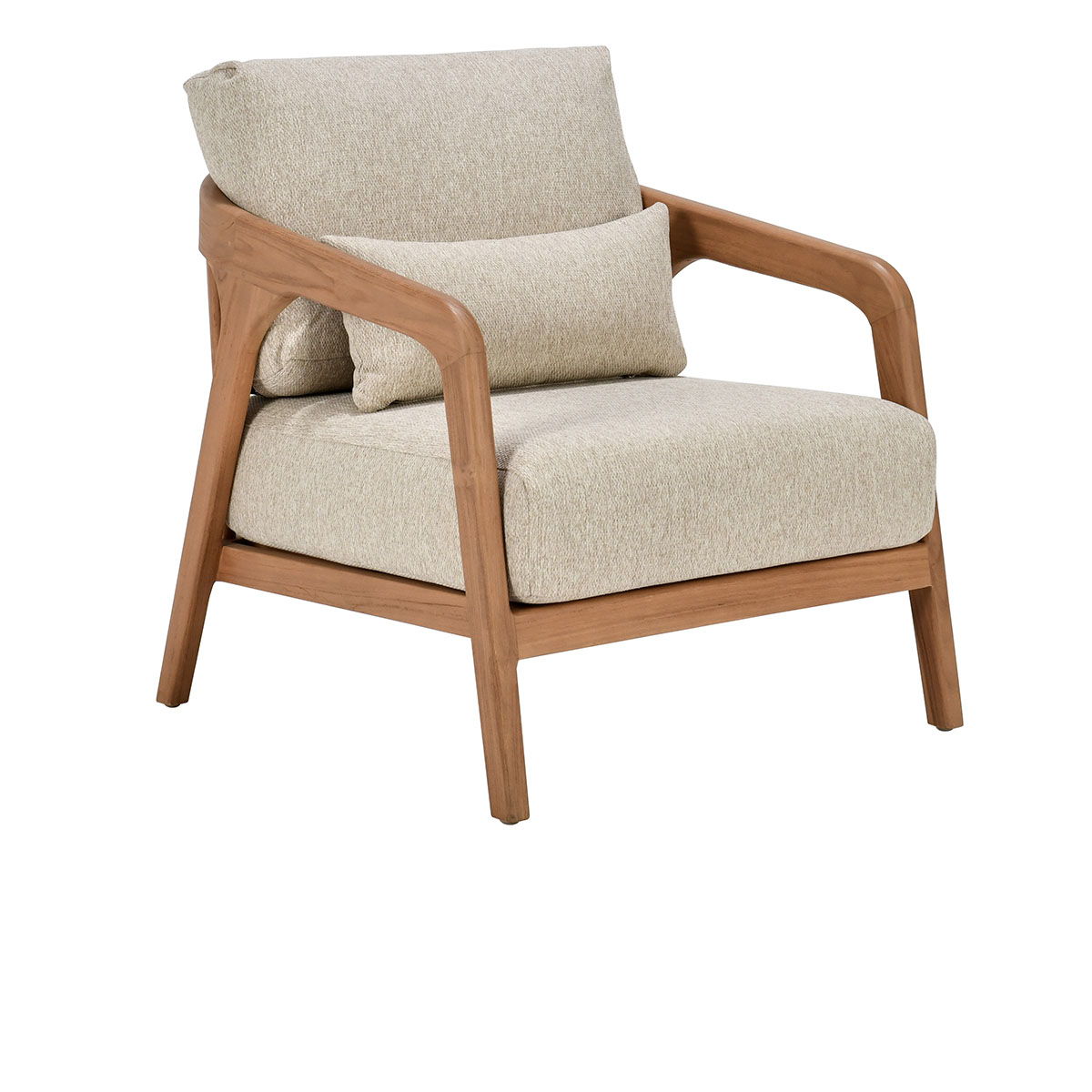 Lisa - Outdoor Accent Chair - Natural/Sand