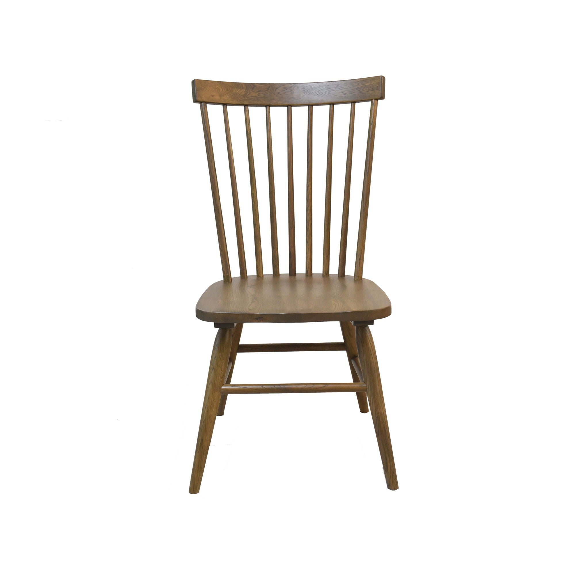Colonial Oak - Spindle Chair - Weathered Chestnut
