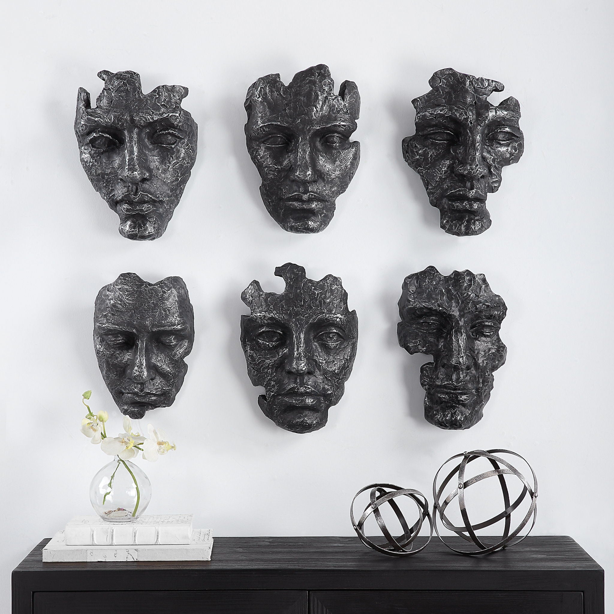 Self-Portrait - Mask Wall Decor (Set of 6)