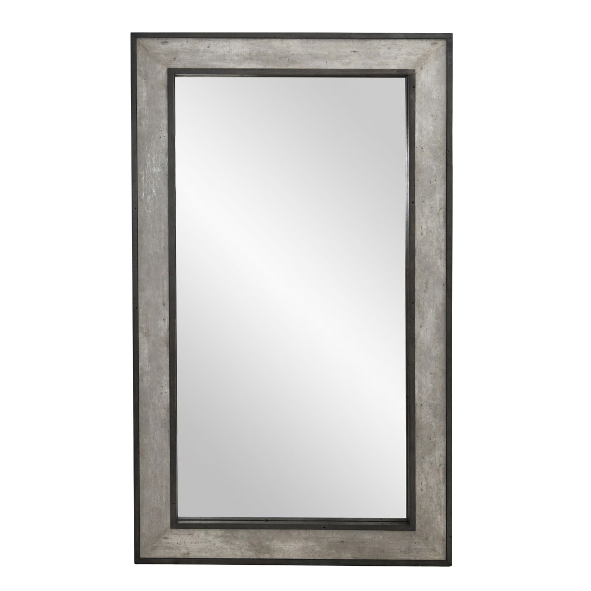 Webster - Floor Mirror - Gray