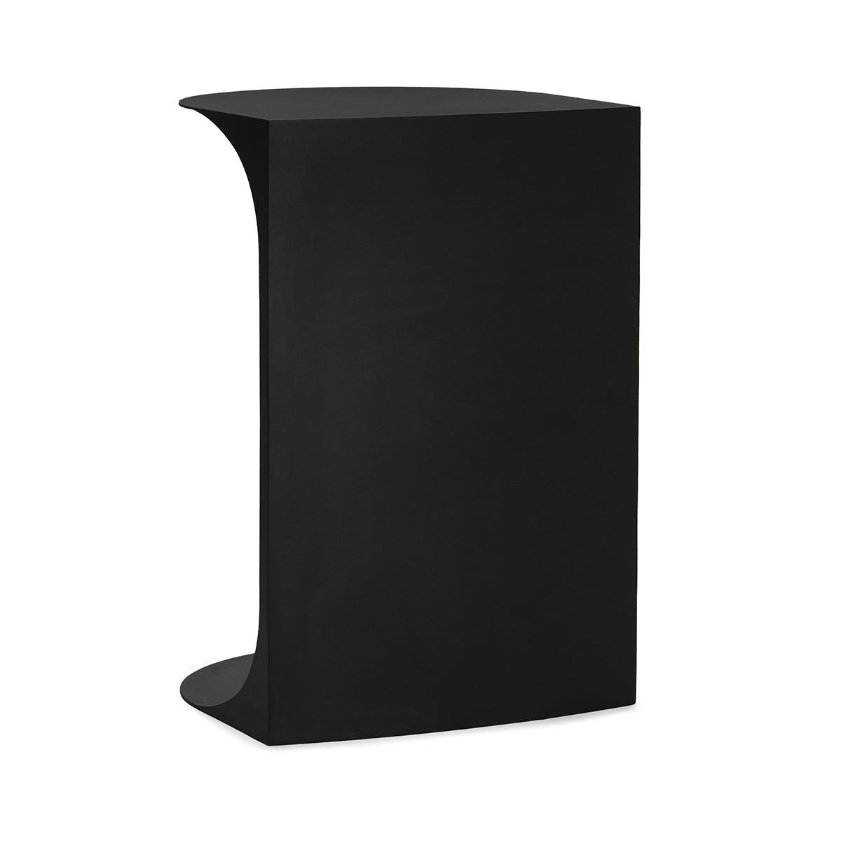Cote - Metal 16" Accent Table - Black