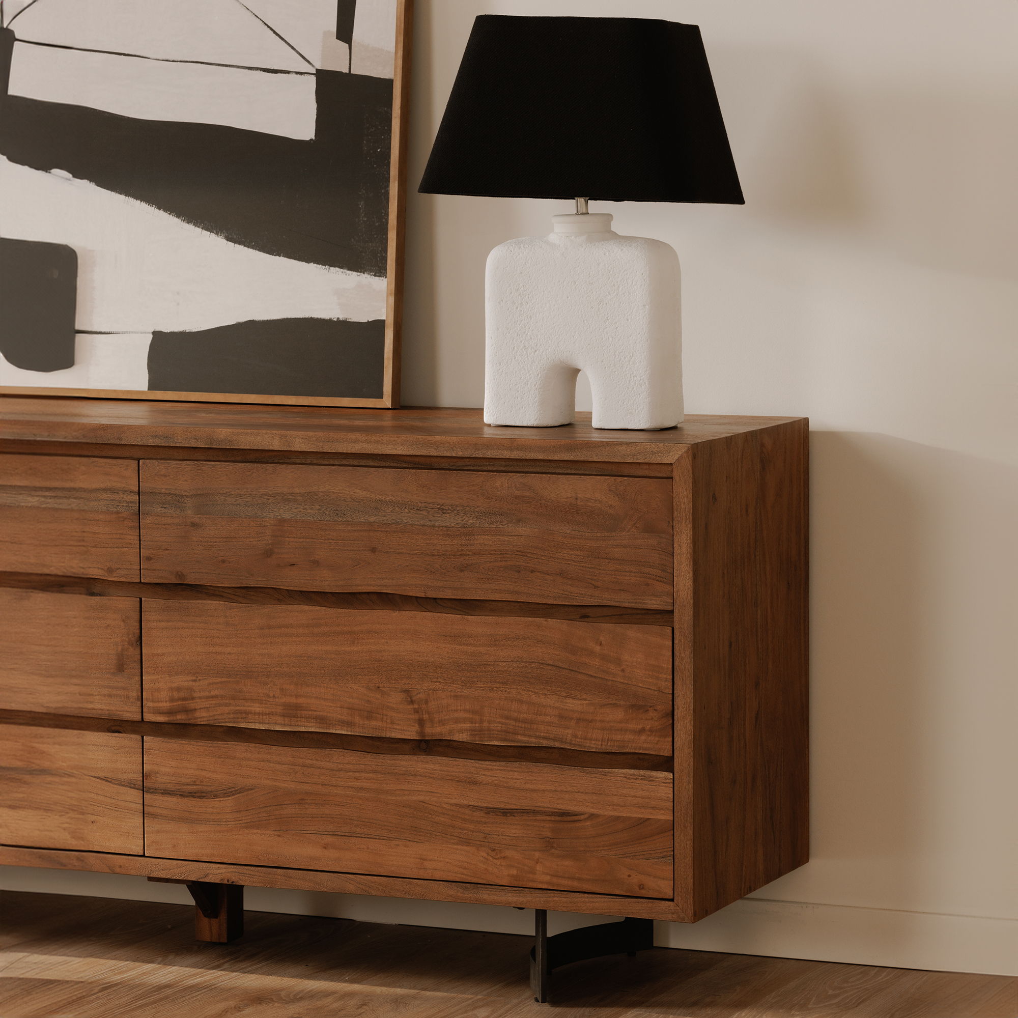 Bent - Dresser - Natural Stain
