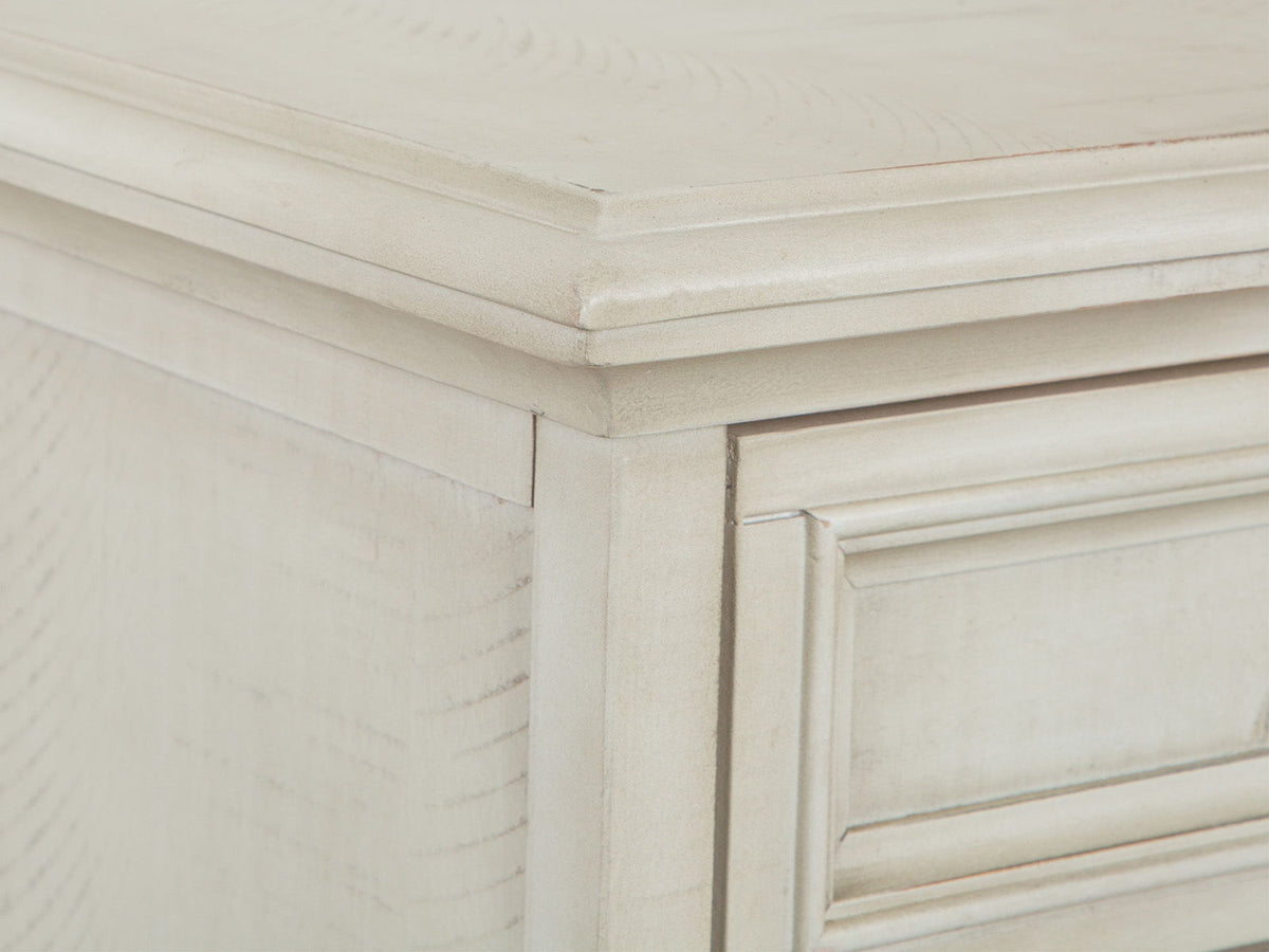Newport - Chairside End Table - Alabaster