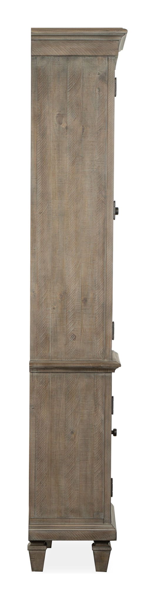Calistoga - Rustic Entertainment Wall - Dovetail Gray