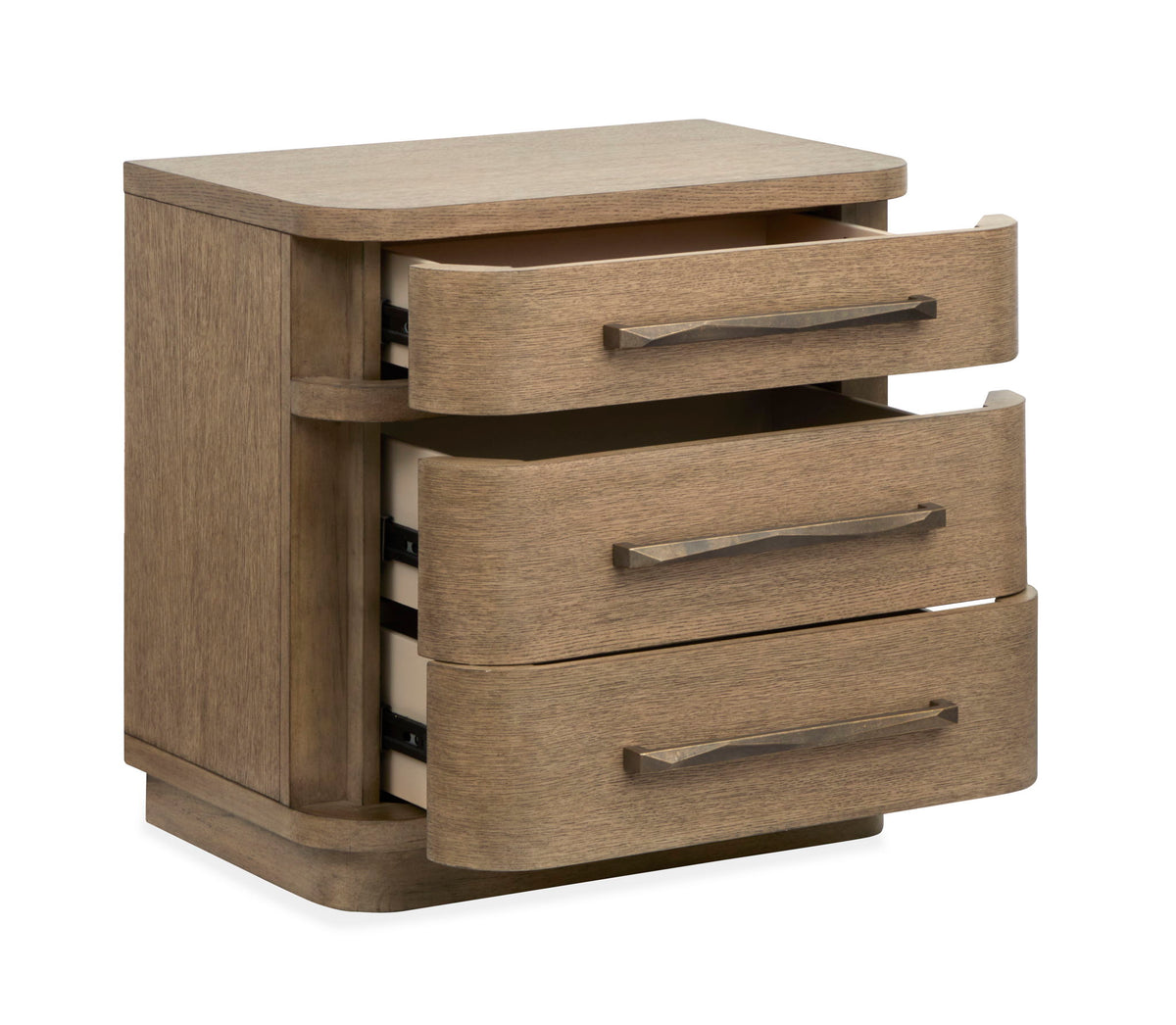 Thorne - Drawer Nightstand - Amber Brown