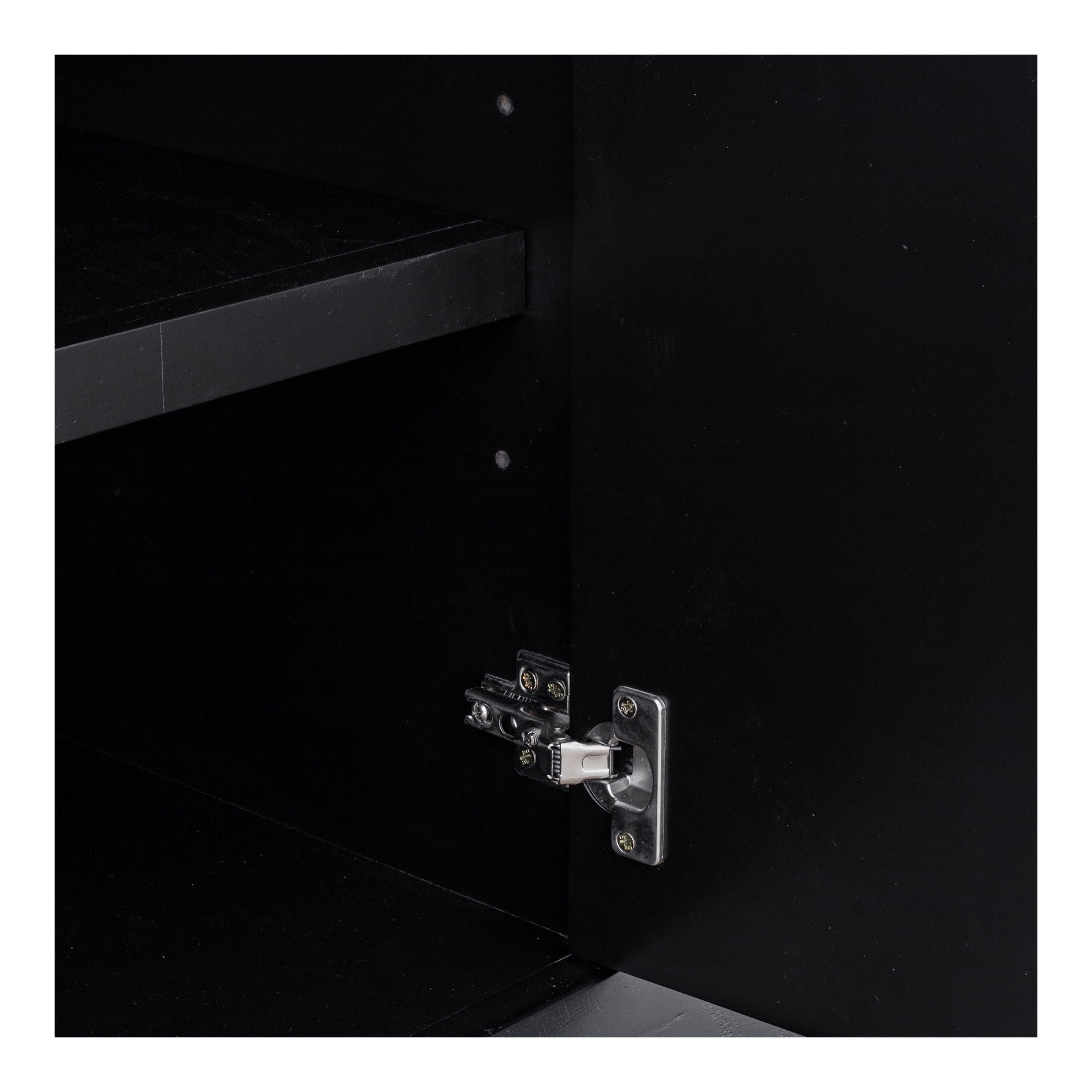 Sicily - 4 Door Sideboard - Black
