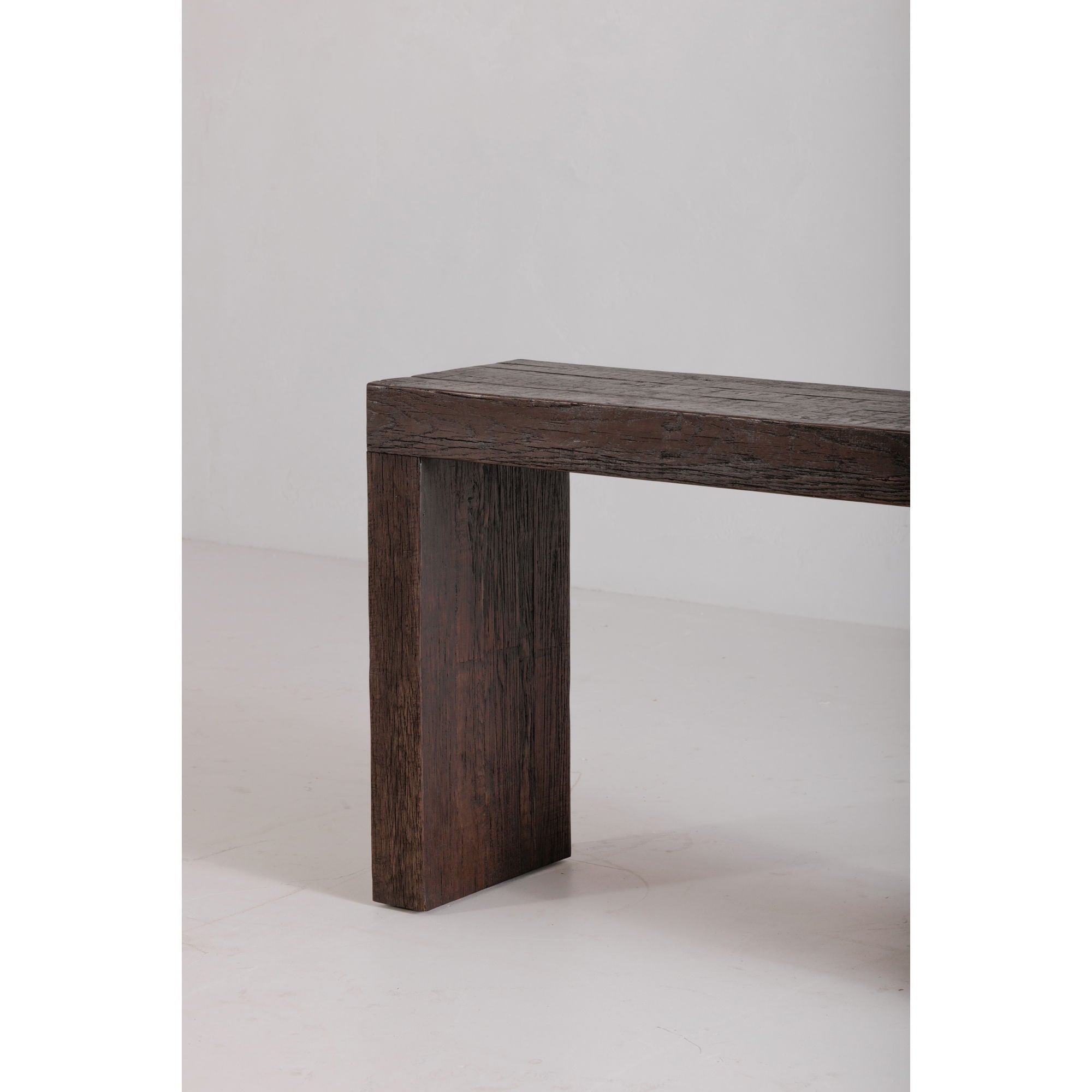 Evander - Console Table - Dark Brown