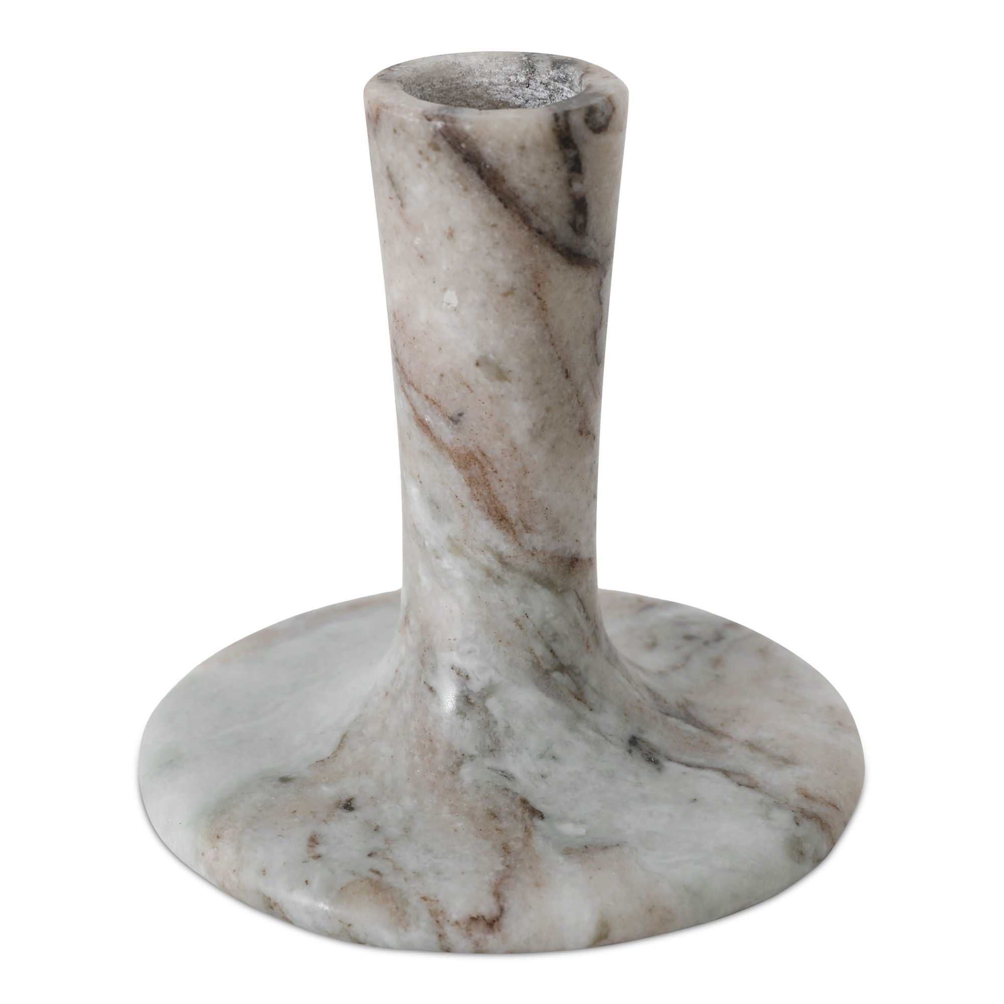 East - Candle Holder Short - Beige