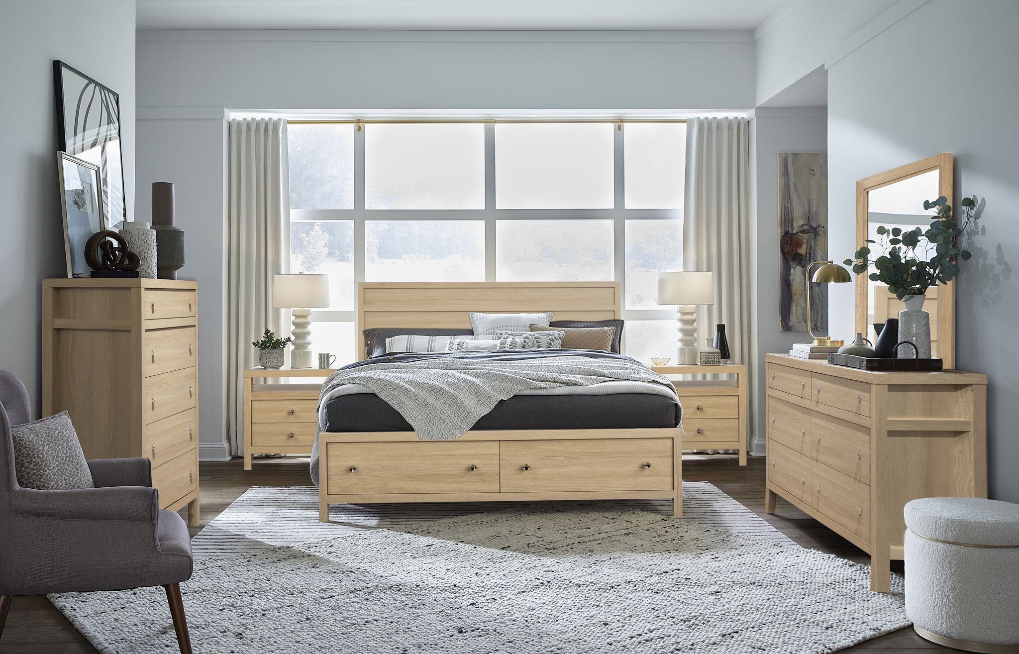 Merrifield - Panel Storage Bed