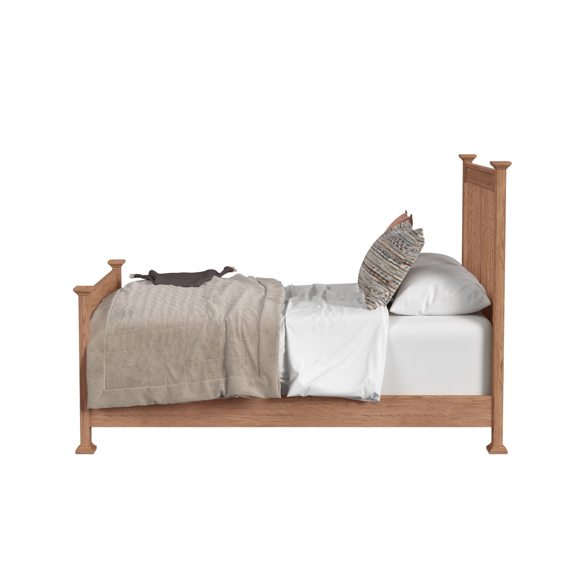Oak Park - Slat Bed