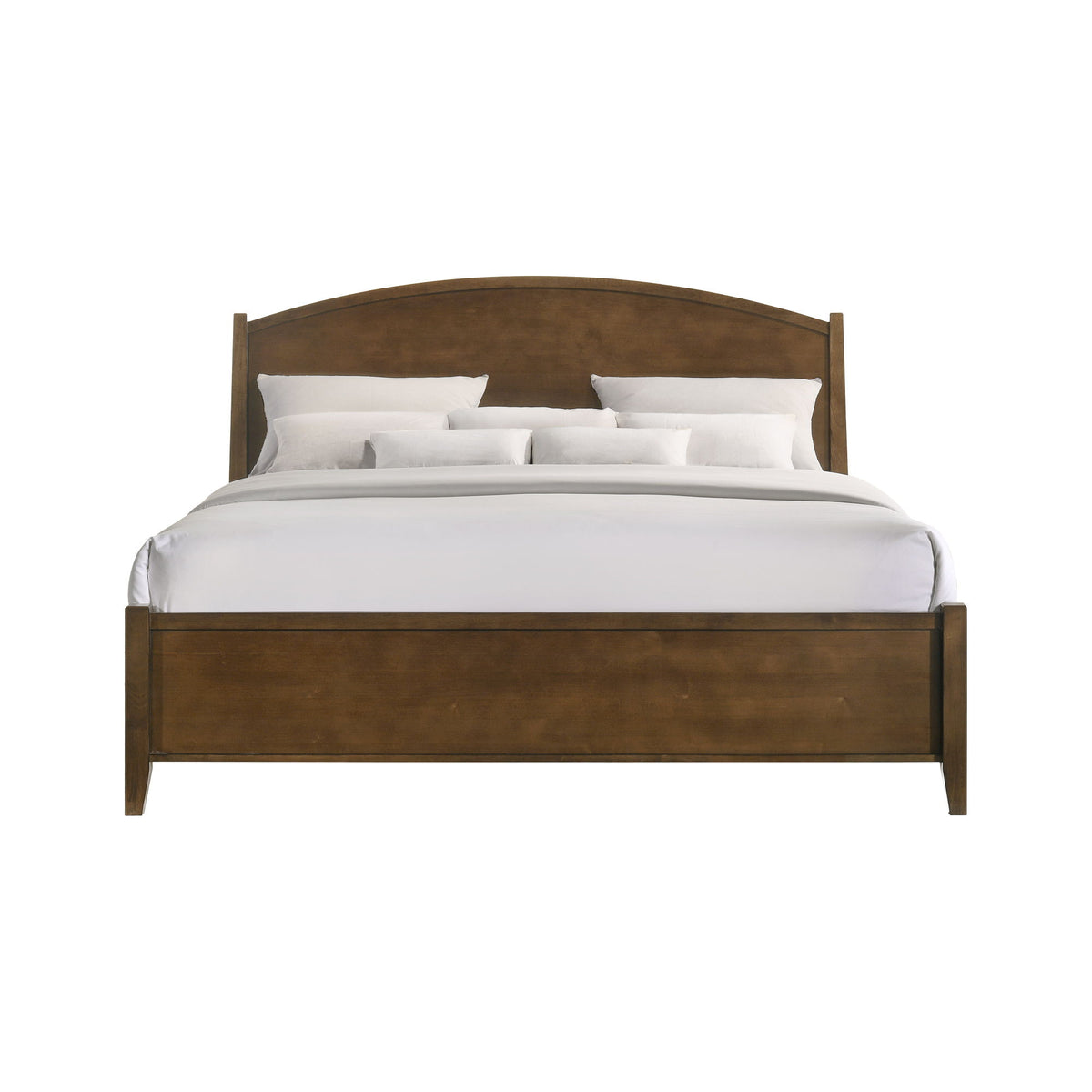 Andover - King Arch Bed - Walnut
