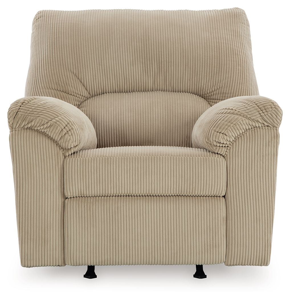 Simplejoy - Sand - Rocker Recliner - Fabric