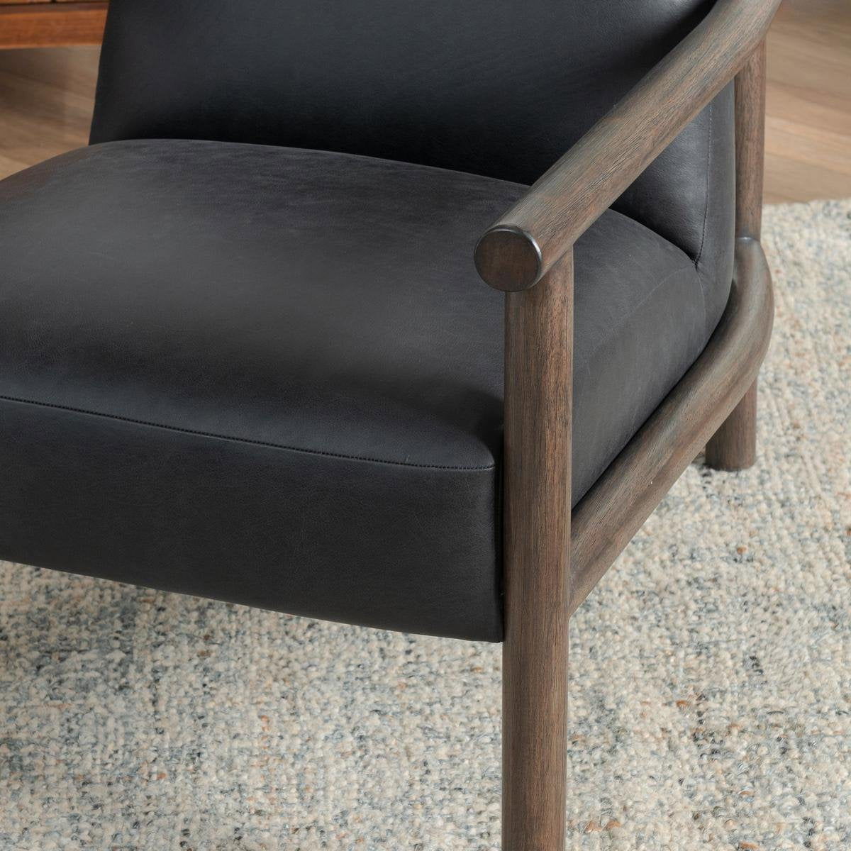 Azoria - Accent Chair - Black