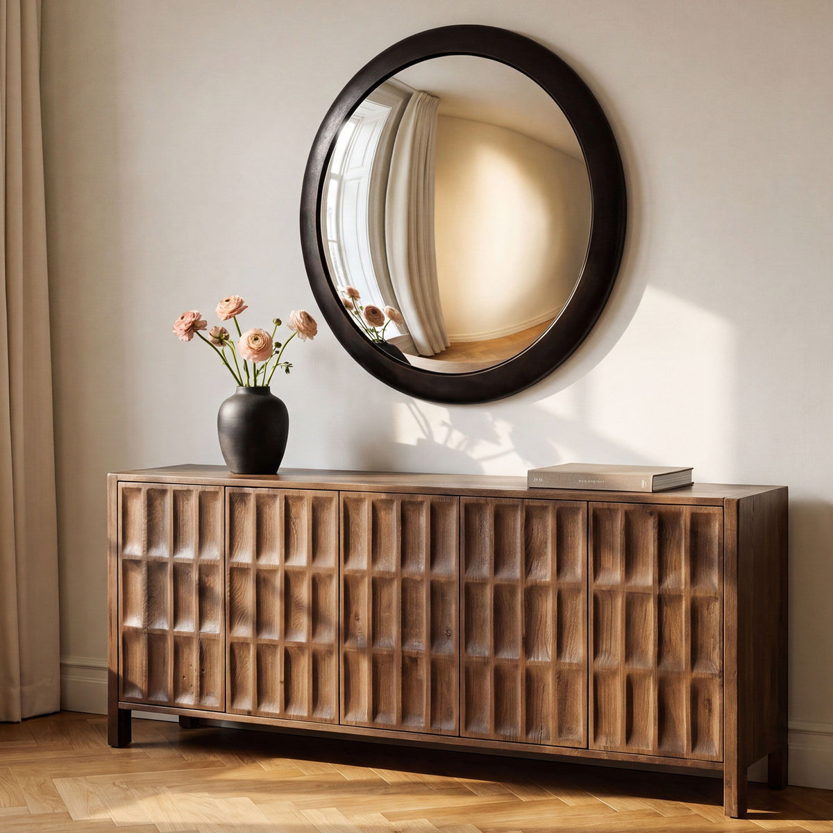 Otis - Mirror - Blackened Bronze