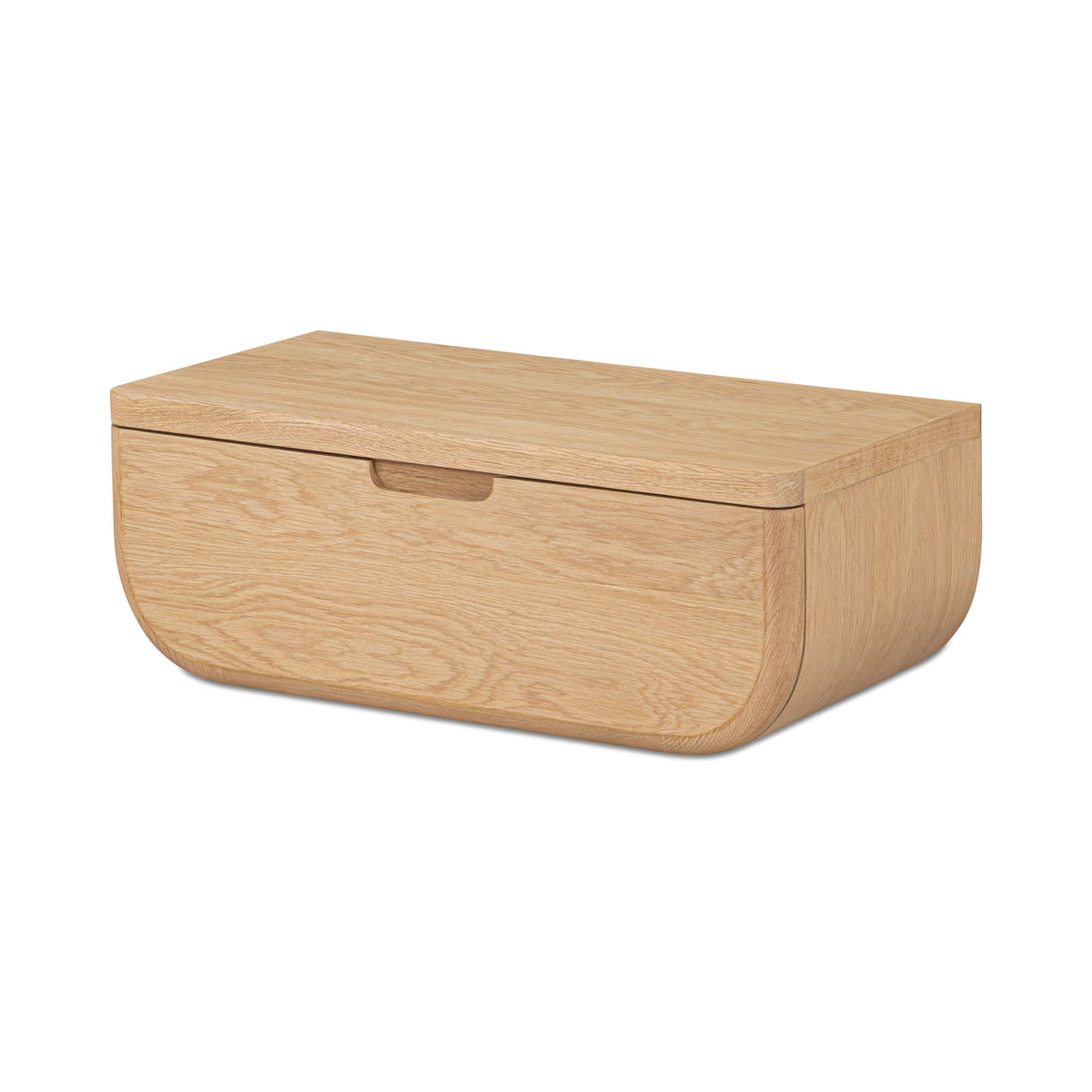 Hettie - Floating Nightstand - Natural / Brown