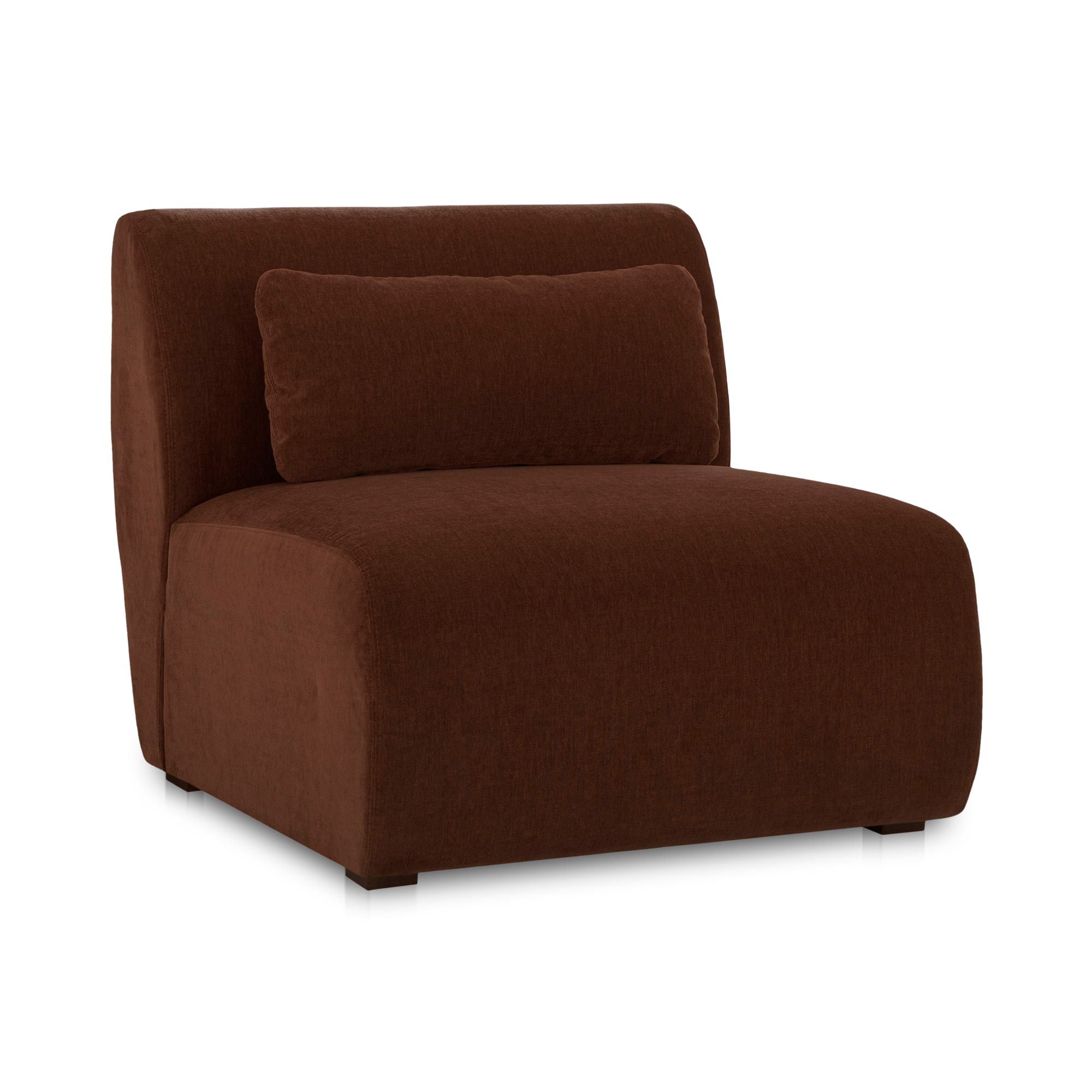 Amelia - Slipper Chair - Chestnut