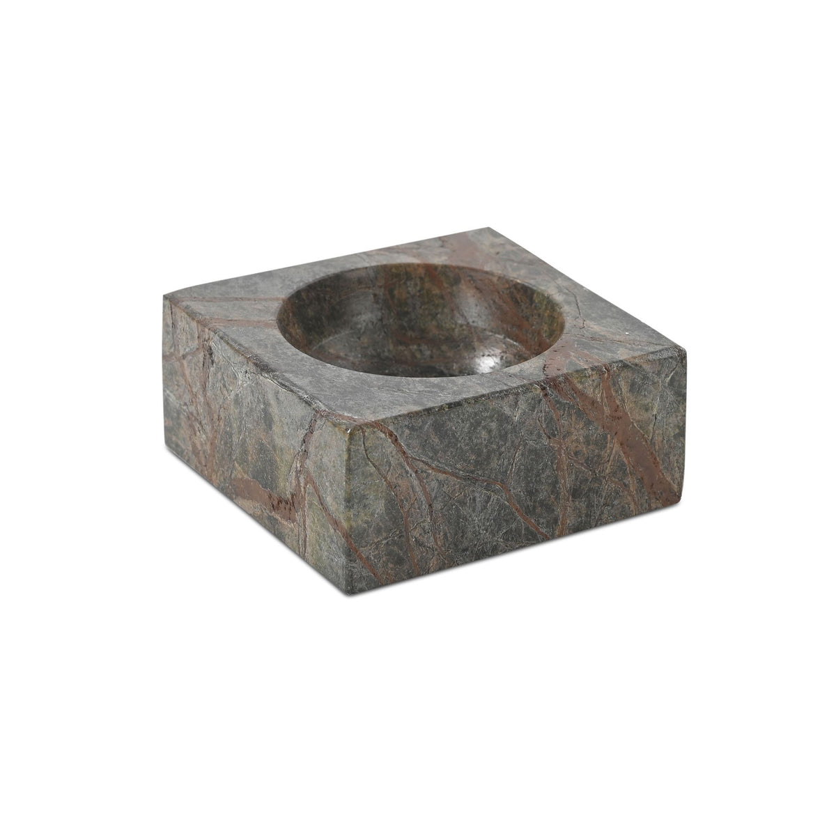 Apollo - Marble Catchall - Rainforest Green