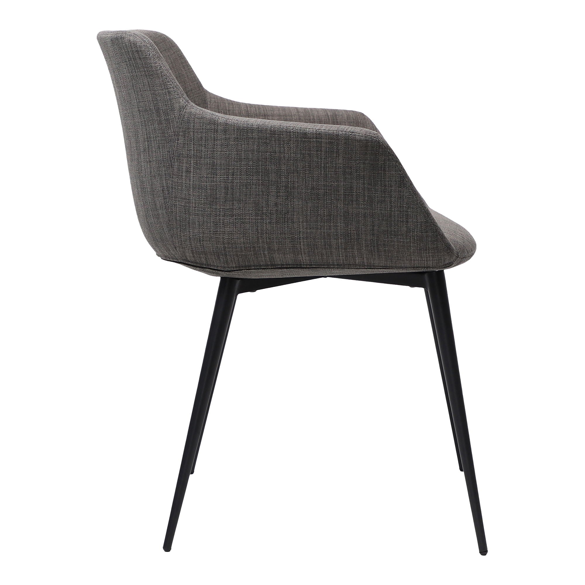 Ronda - Arm Chair (Set of 2) - Dark Gray